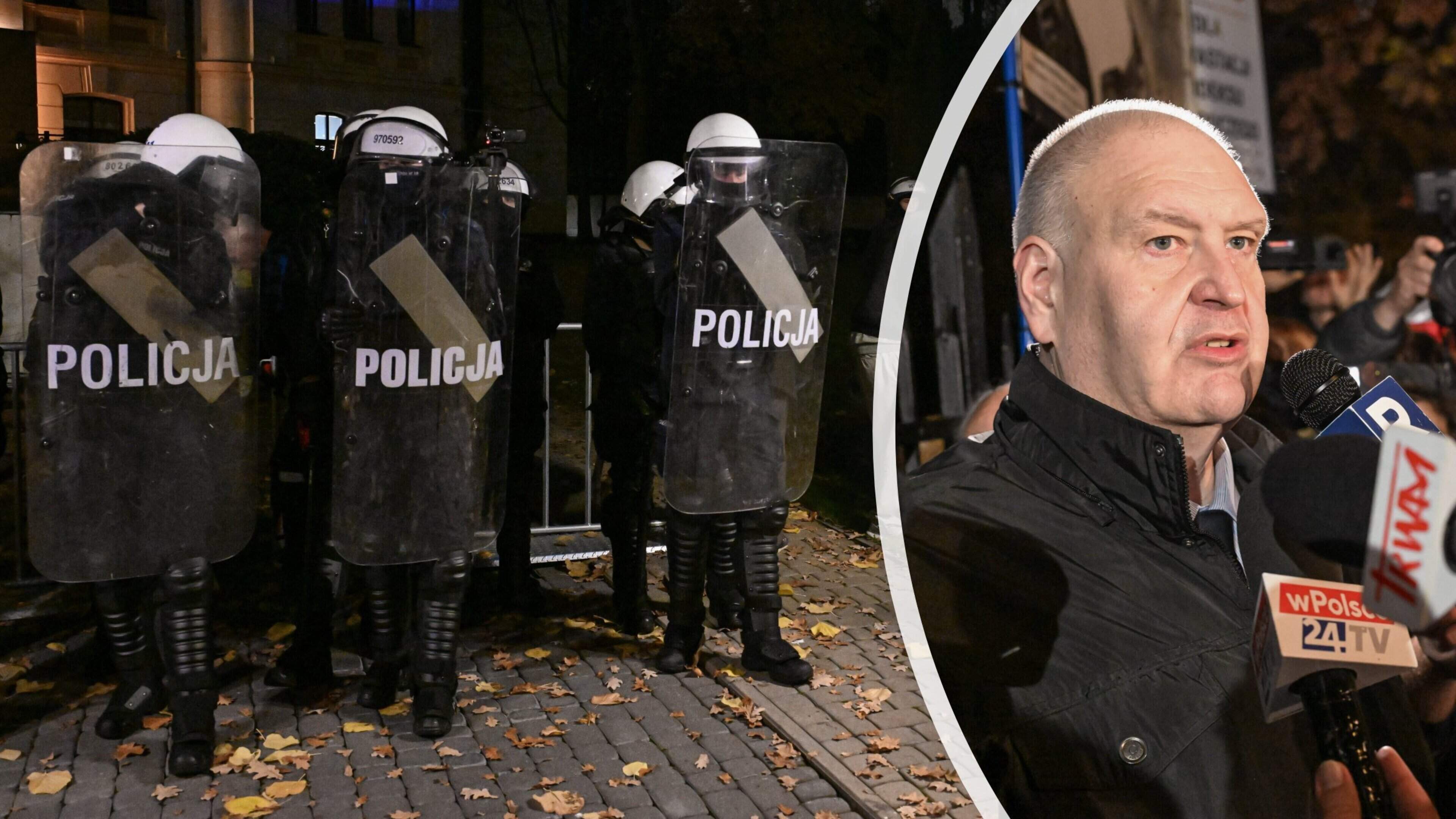 Onrustig in Polen: politie weigert president van grondwettelijke hof de toegang