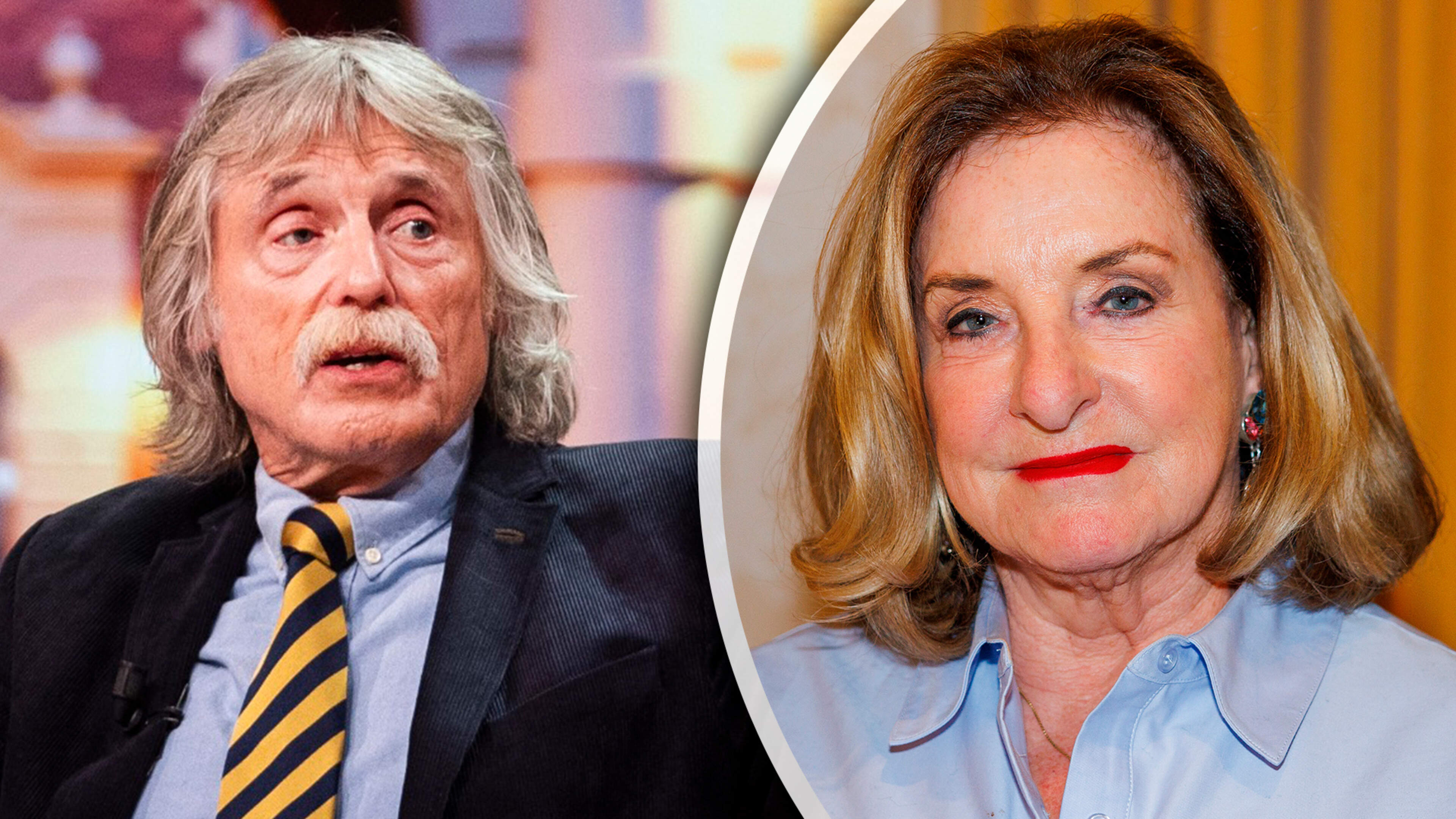 Catherine Keyl krijgt veeg uit de pan van Johan Derksen: ’Wat zit je uit je nek te lullen’