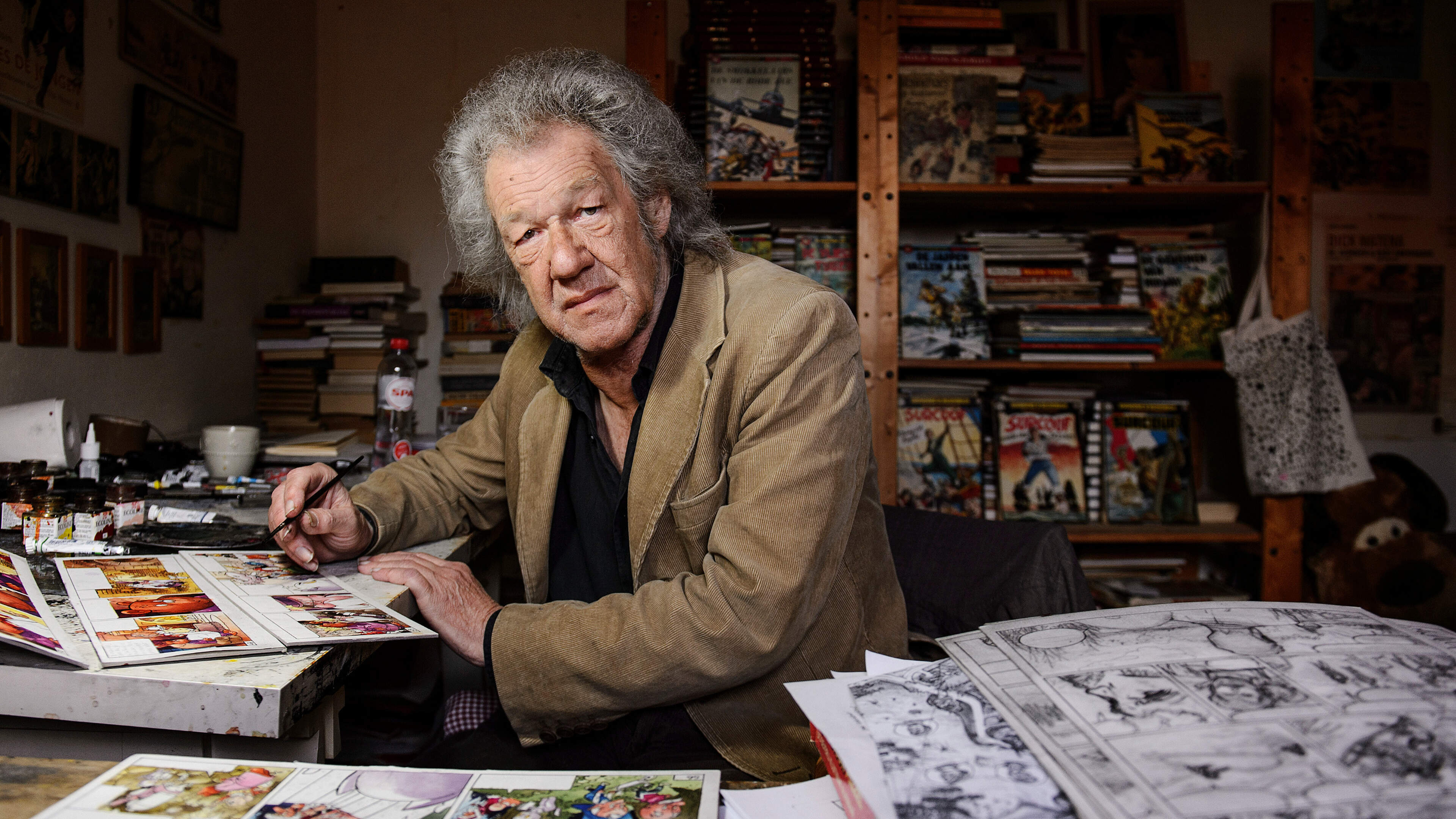 Striptekenaar Dick Matena (80) overleden: ’Hij was de grondlegger van de moderne strip voor volwassenen’