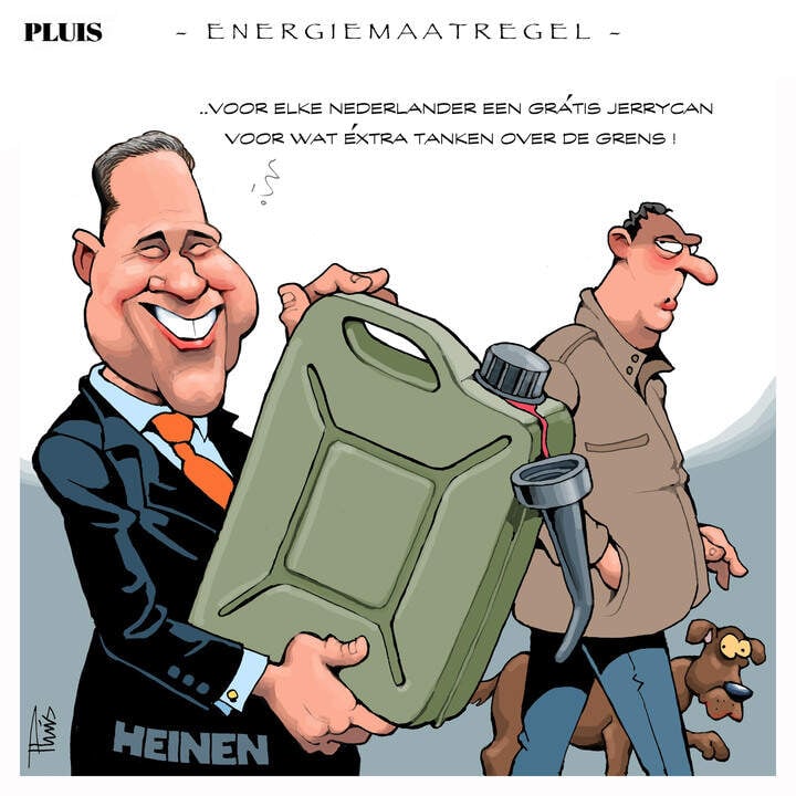 Bekijk hier alle cartoons van tekenaar Pluis | De Telegraaf