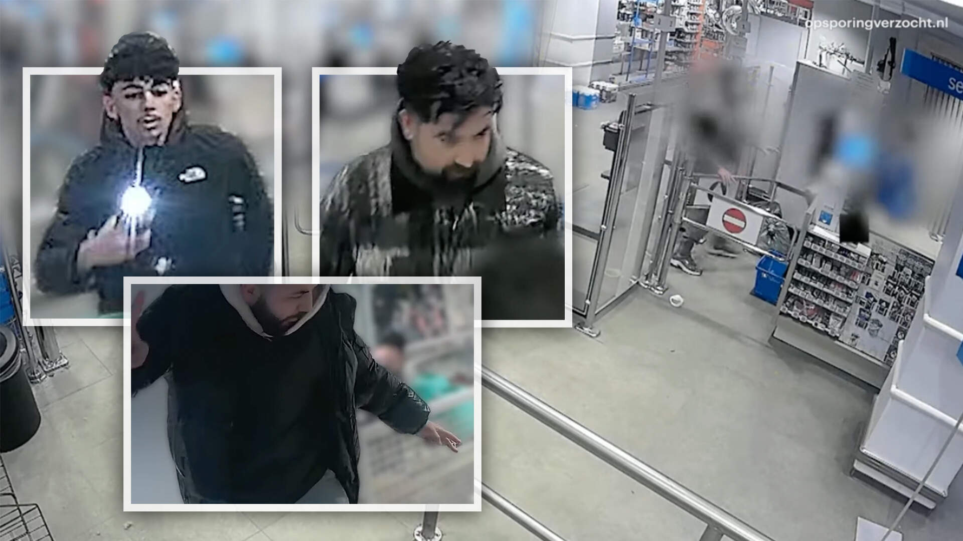 Groningen: politie zoekt vier mannen na zware mishandeling supermarkt | De Telegraaf