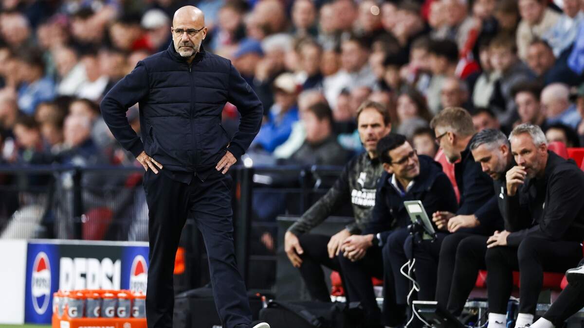 PSVトレーナーPeter Bosz Grimigeチャンピオンズリーグでの誤ったスタートの後：「できれば私の靴を履くことができます」