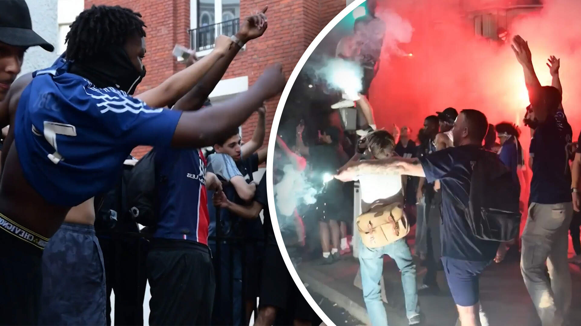 Rellen Rellen Gigantische rellen na CL-winst van PSG in Parijs | De Telegraaf