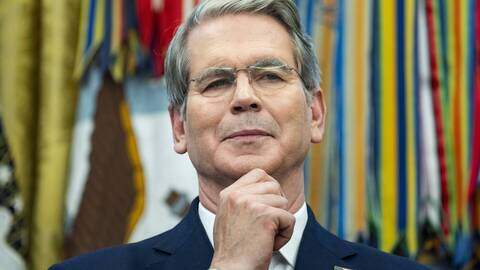 De Amerikaanse minister van Financiën, Scott Bessent.