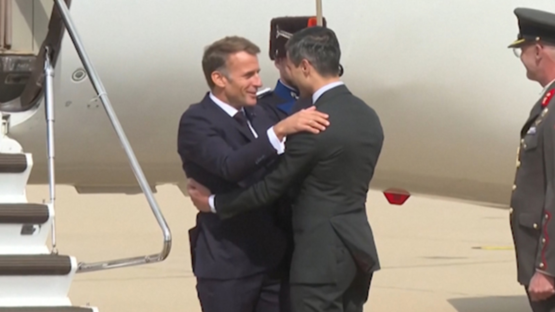 French President Macron on official visit to the Netherlands