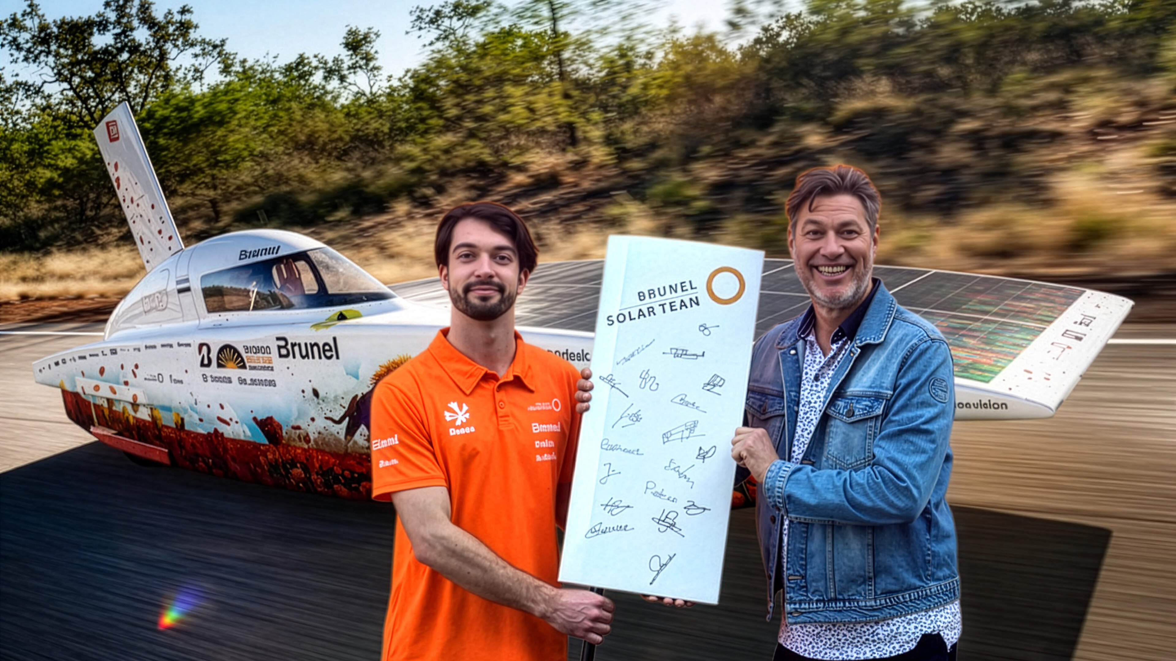 Sander de Kramer krijgt bijzondere windvin van zonne-energie raceauto: ’Alles wat in deze garage gebeurt is strikt geheim’