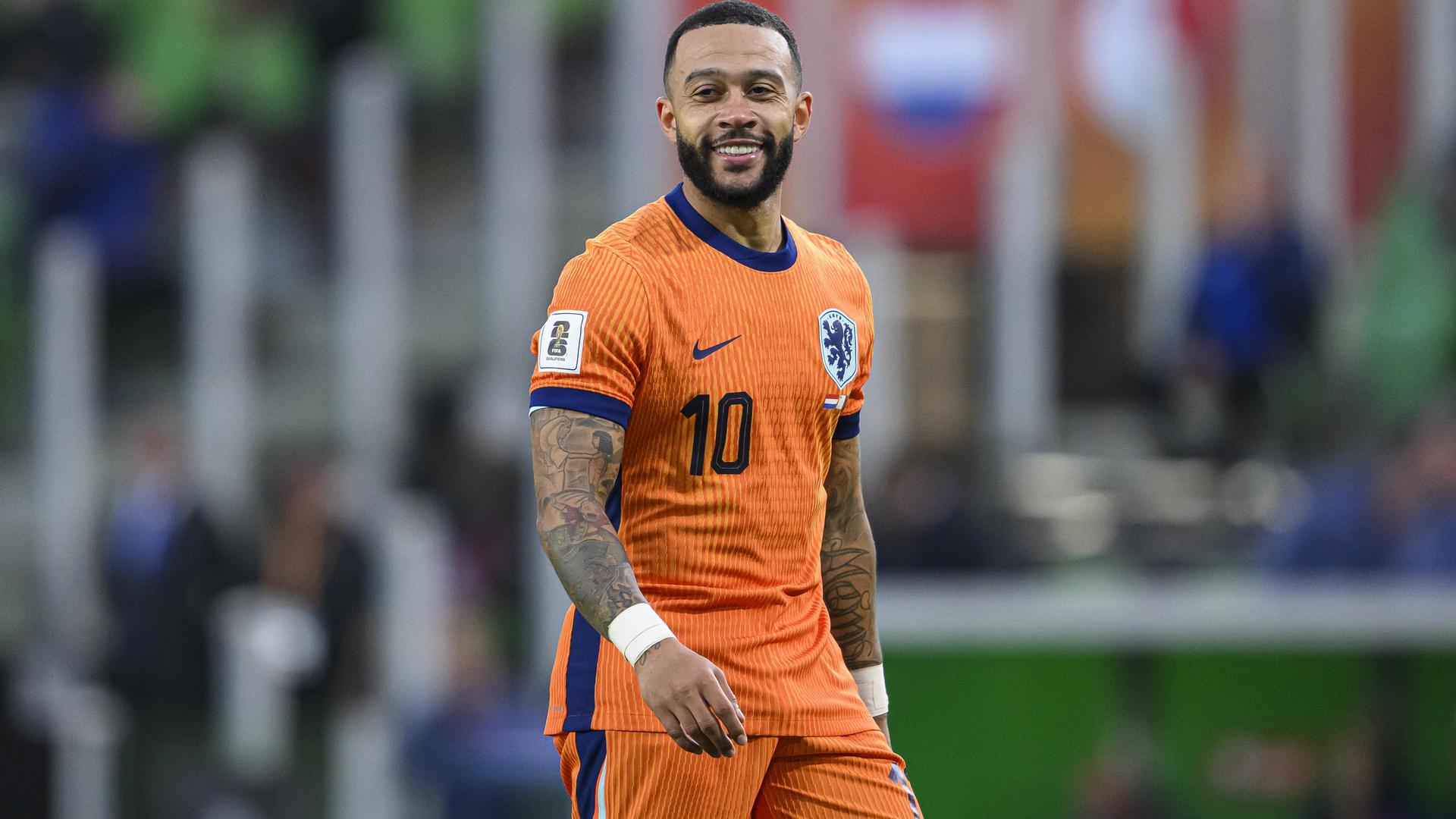 Memphis Depay evenaarde tegen Malta Robin van Persie als topscorer aller tijden bij het Nederlands elftal. 
