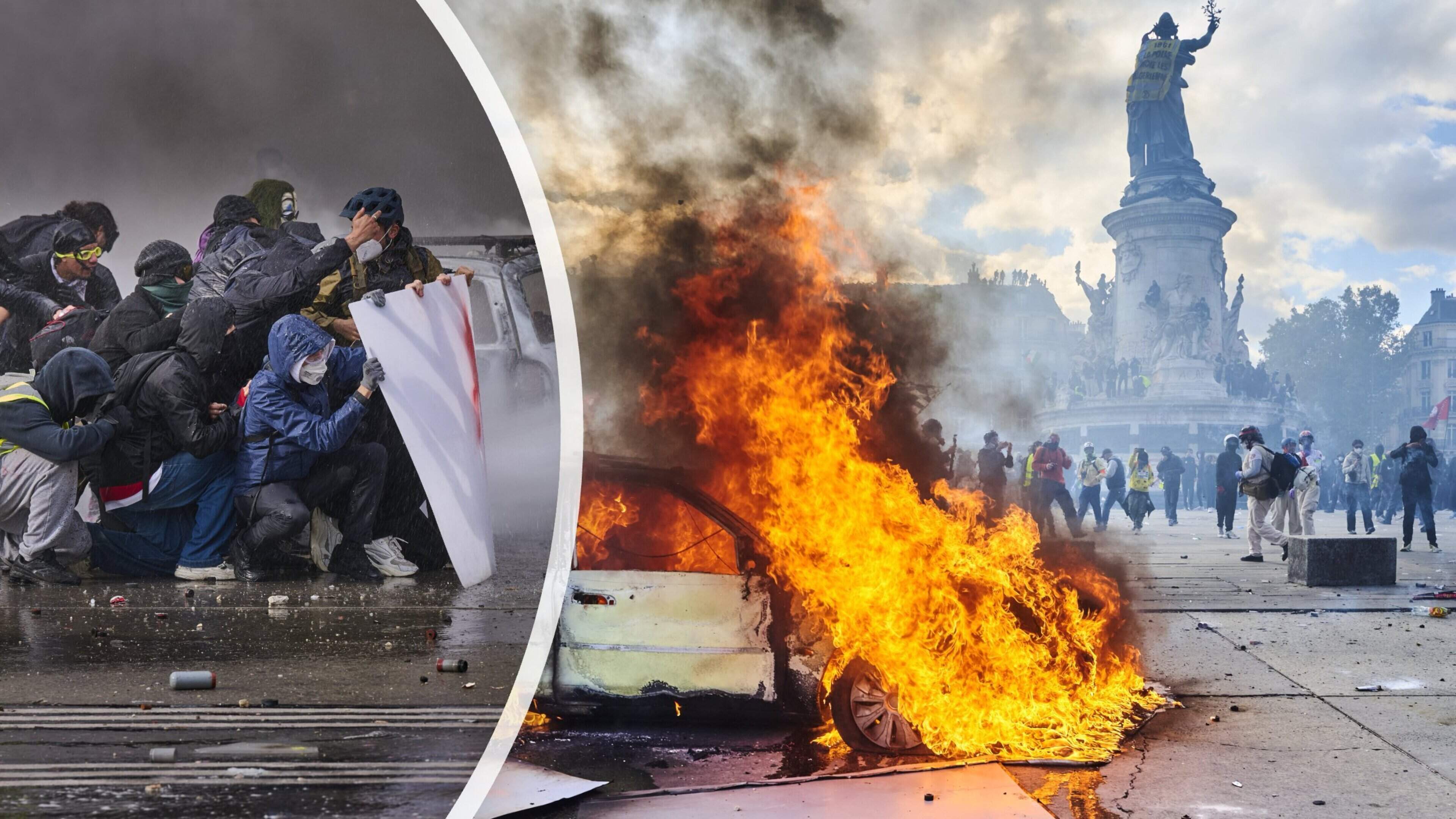 Rel-app stuurt raddraaiers van barricade naar plundertocht: door deze ’giftige cocktail’ veranderde Frankrijk in oorlogsgebied