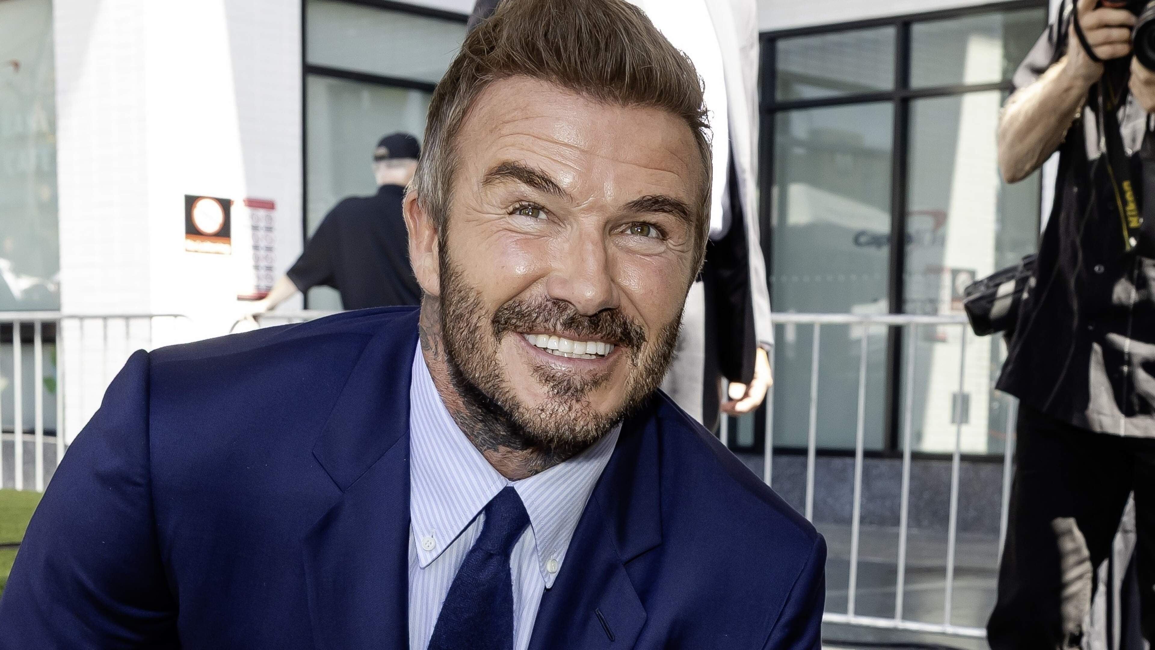 David Beckham bedankt zijn kinderen op Vaderdag: ’Ik hou van jullie allemaal’