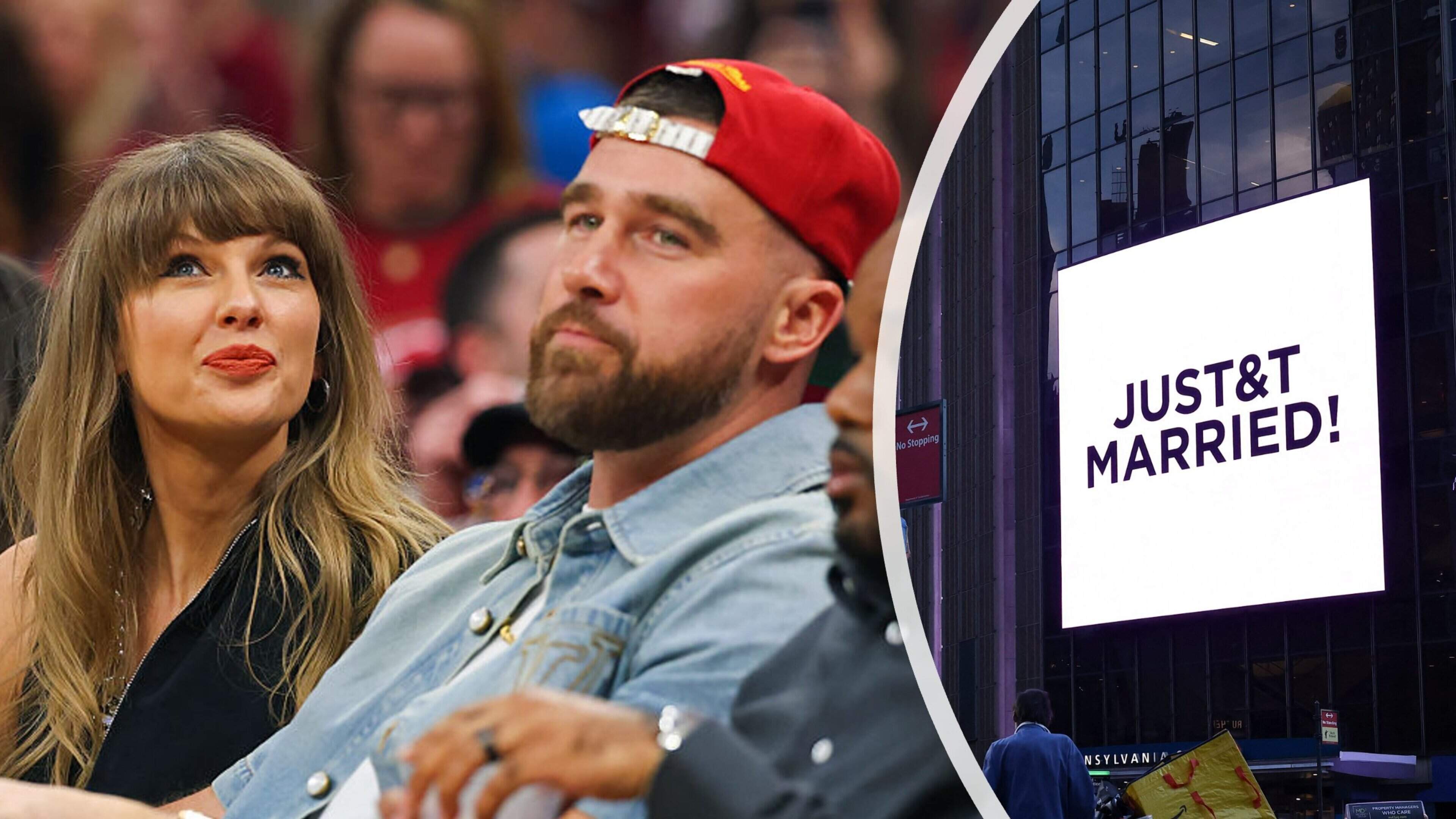 Sprookjesbruiloft Taylor Swift en Travis Kelce blijft ’staatsgeheim’: stel zou het complete trouwdecor hebben laten verbranden