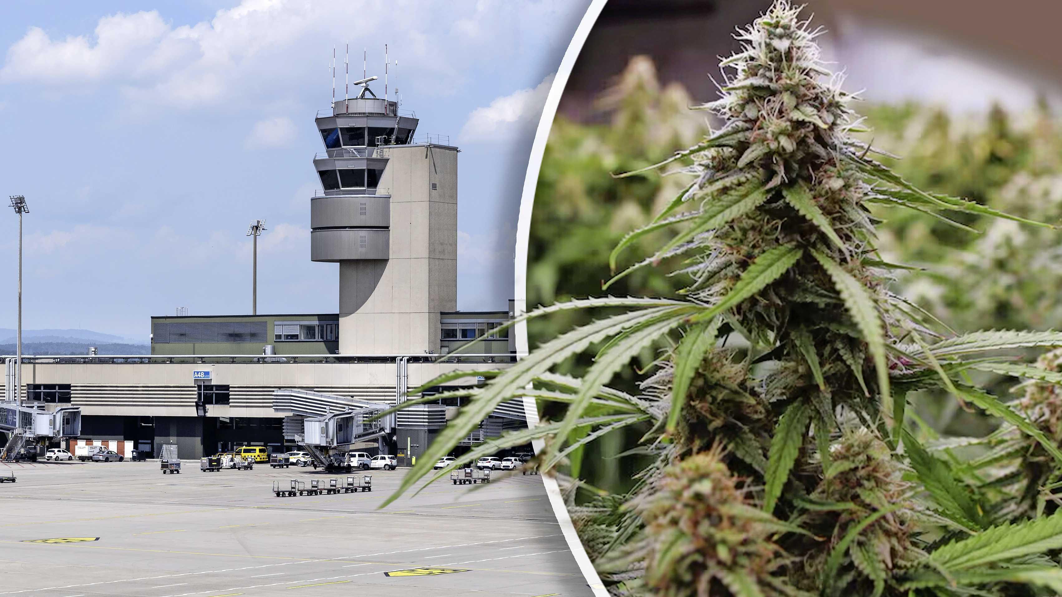 ‘Nederlander op vliegveld Zürich in de boeien geslagen na vondst 56 kilo marihuana in koffers’