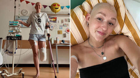 Een arts kwam slecht nieuws brengen. „ ’We zien een gezwel in je been en het ziet er niet goed uit.’”