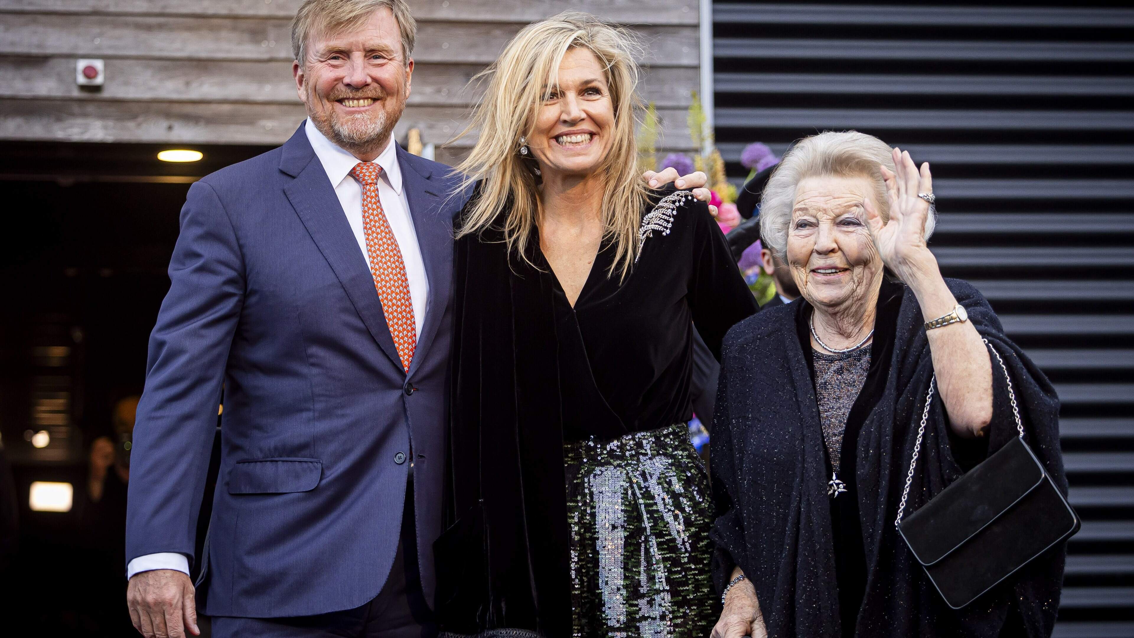 Máxima kiest voor pailletten, zonder dat het ’too much’ wordt