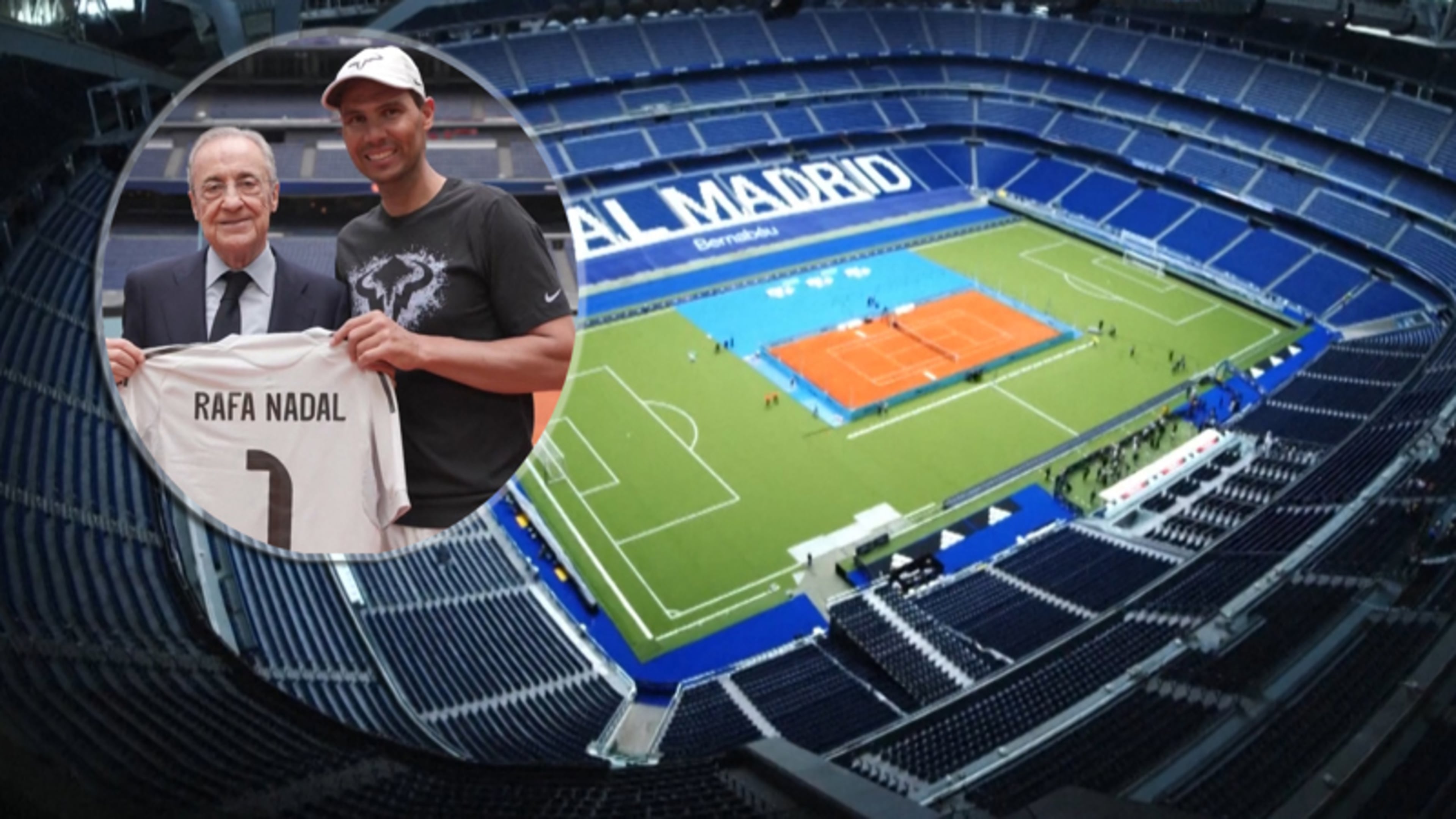 Santiago Bernabéu wordt omgetoverd tot tennistempel: ‘Een van de bijzonderste plekken in de sportwereld’
