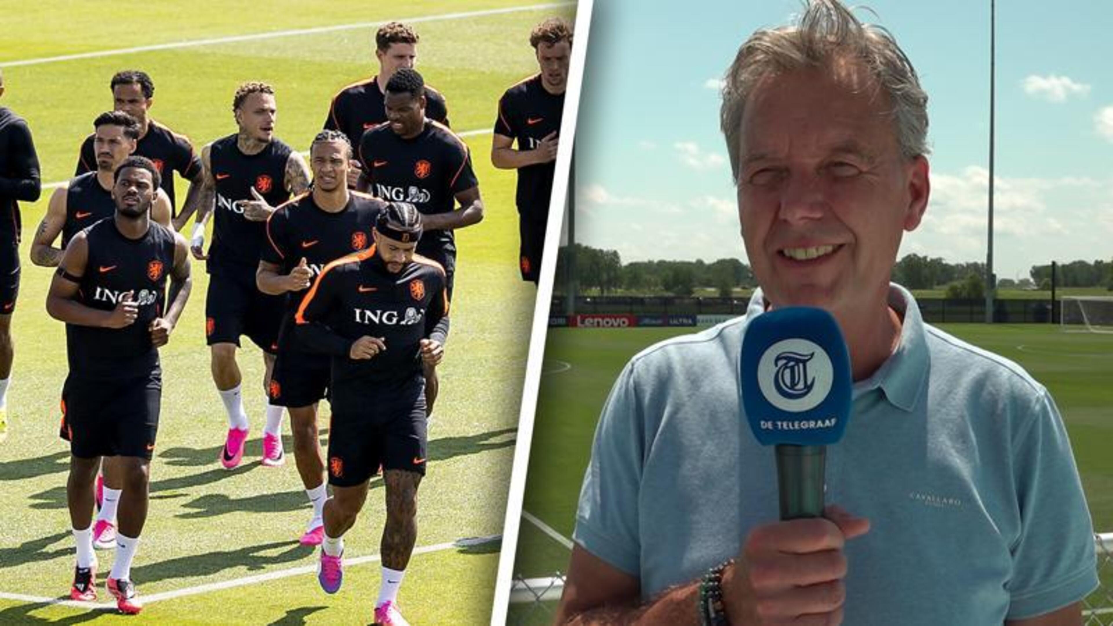 Valentijn Driessen na ‘bloedhete’ training Oranje: ‘Na tien minuten aan het zuurstof’