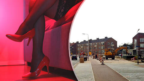 Een pand aan de Planetenweg werd in 2023 gebruikt als seksinrichting. Foto ter illustratie.