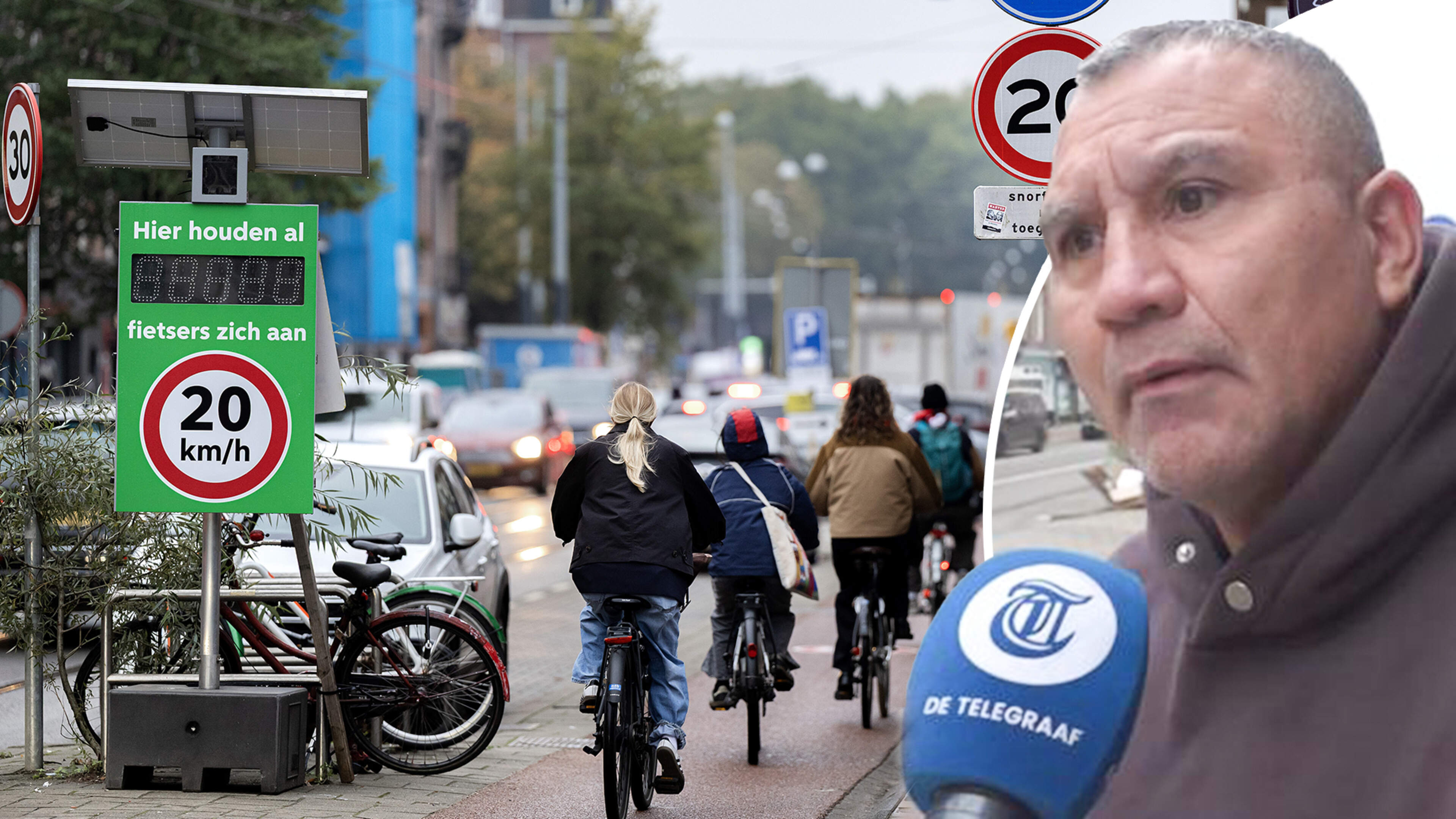Amsterdam komt met maximumsnelheid op fietspad: ’Belachelijk!’