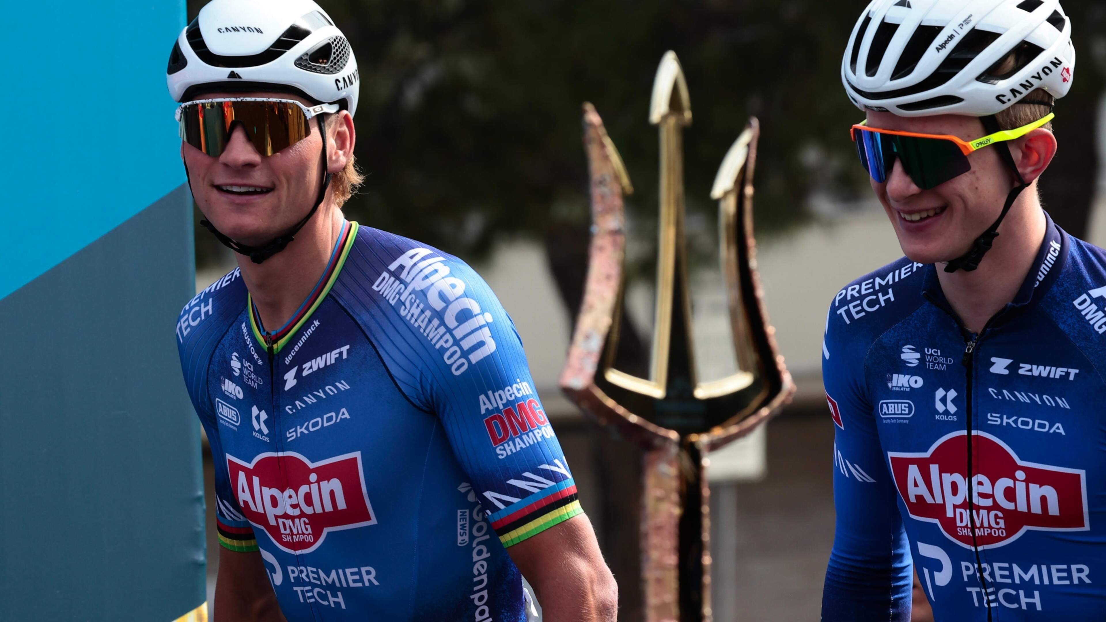 Mathieu van der Poel krijgt in jacht op ’nummer 4’ hulp van Tibor Del Grosso in Parijs-Roubaix