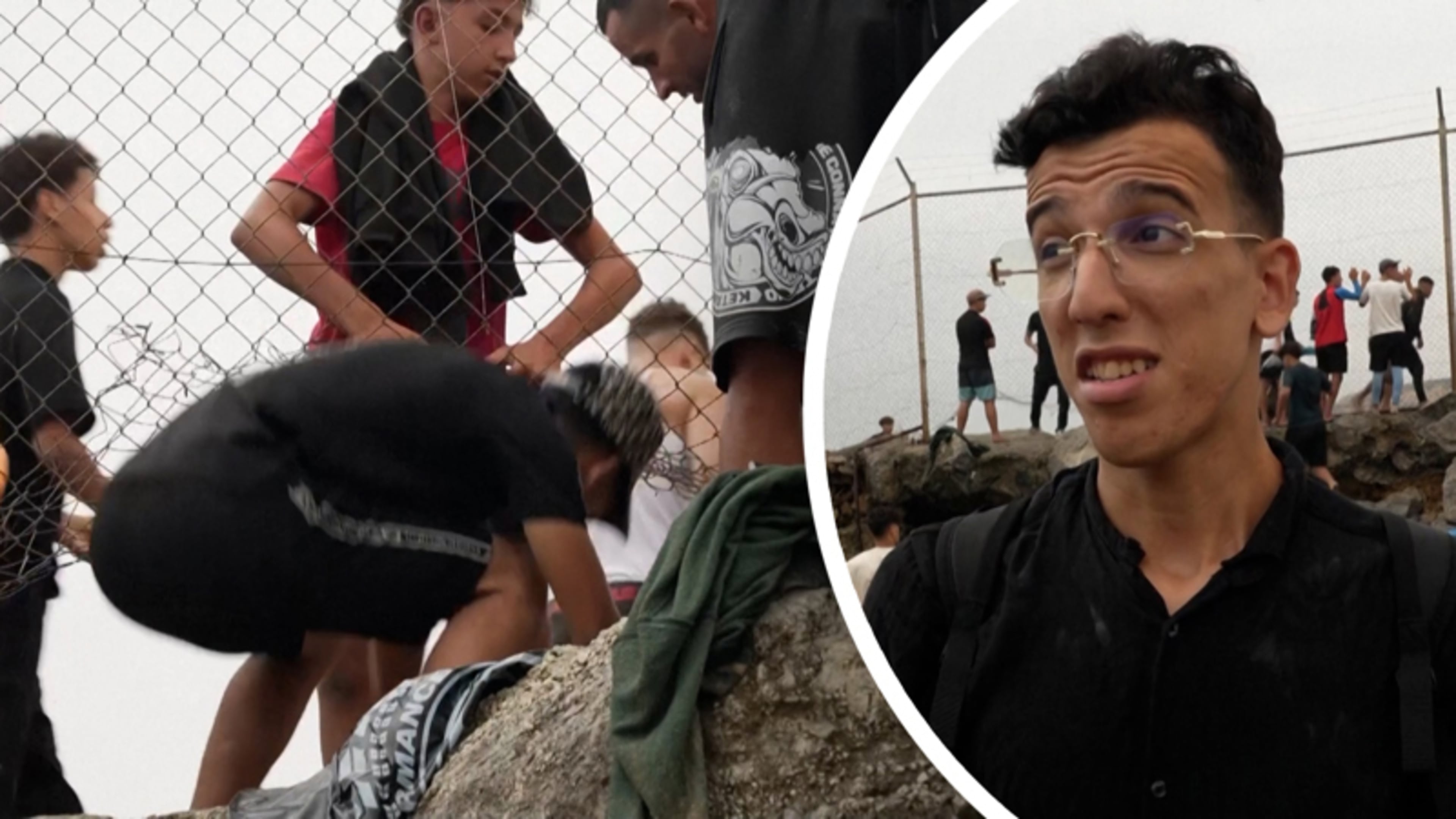 Tienduizenden Ceuta-migranten alweer terug naar huis: ‘Mensen gaan dood hier, kom niet’