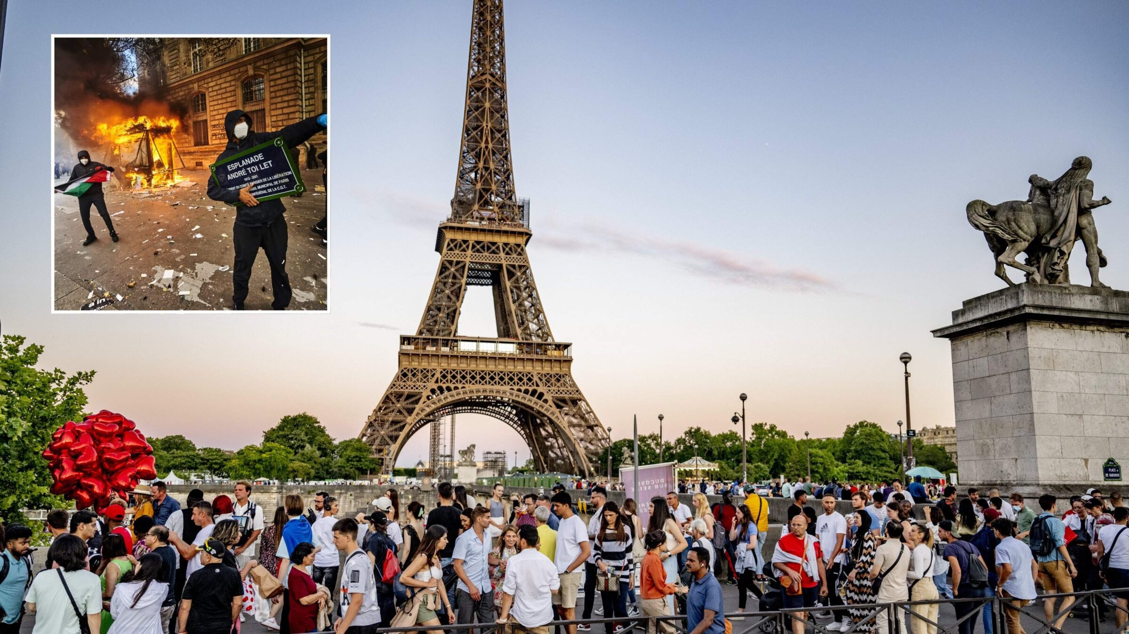 Protests and unrest disrupt tourists' plans in Paris