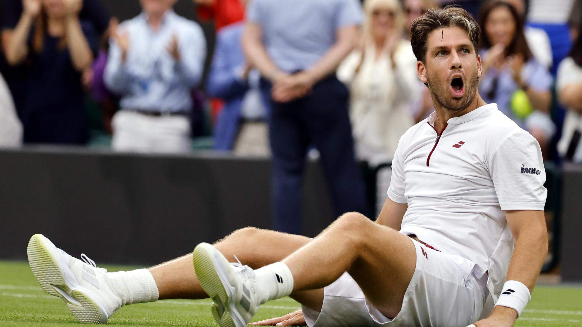 Cameron Norrie schreeuwt het uit.