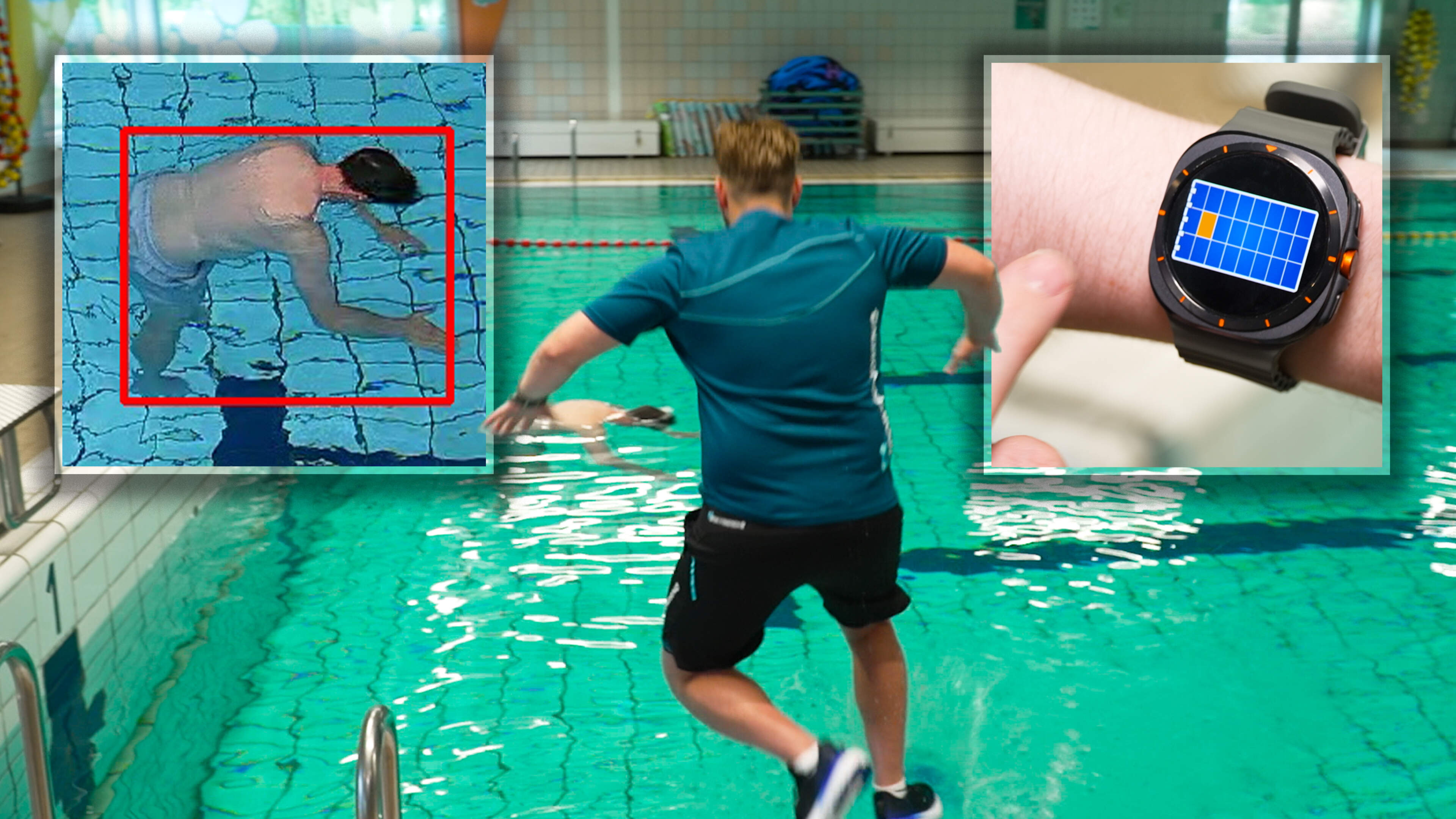 Primeur: AI-badmeester redt zwemmer en is sneller dan mens