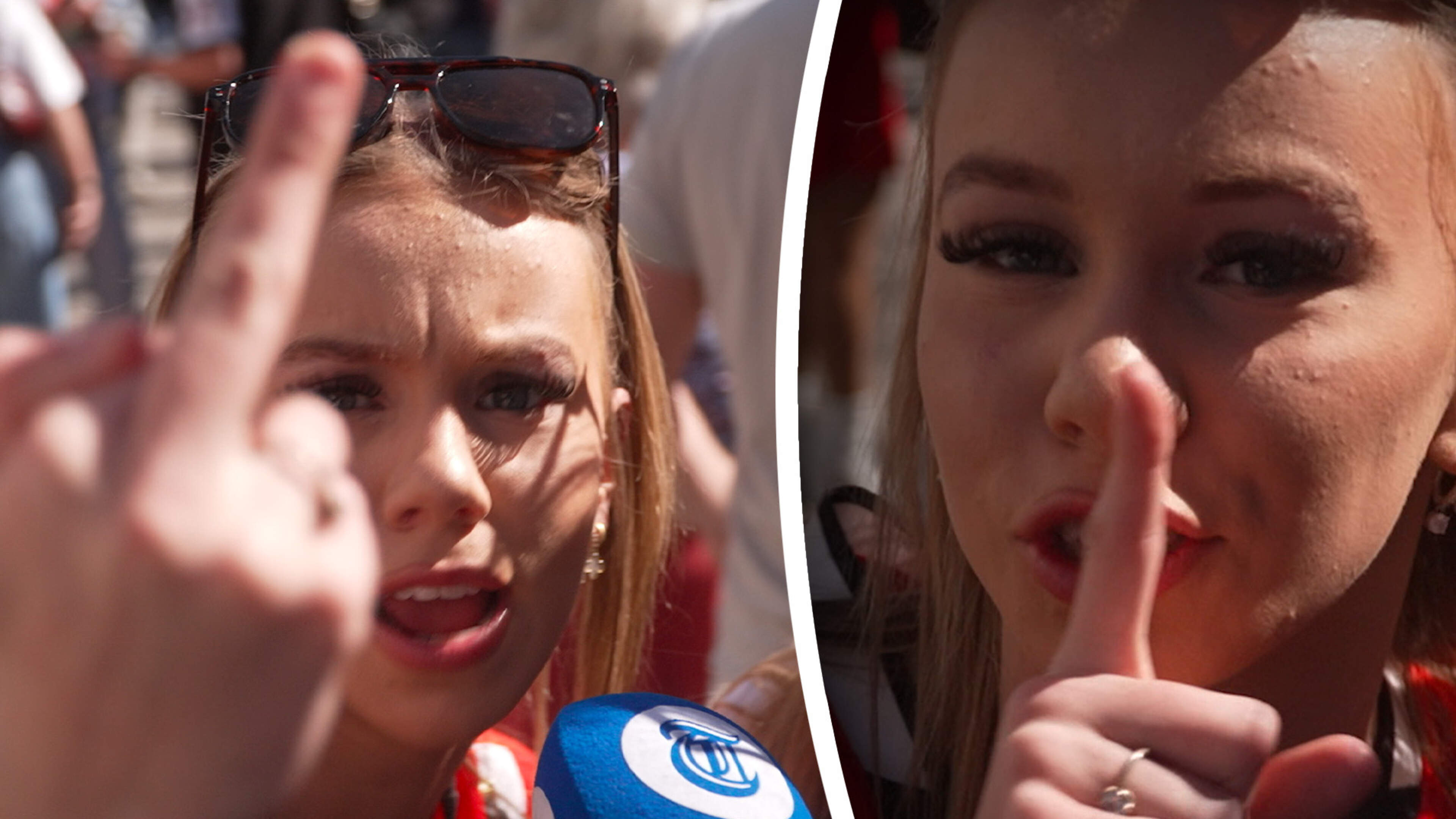 Brutale PSV-fan na vraag over Ajax en Feyenoord: ‘Echt wel!’