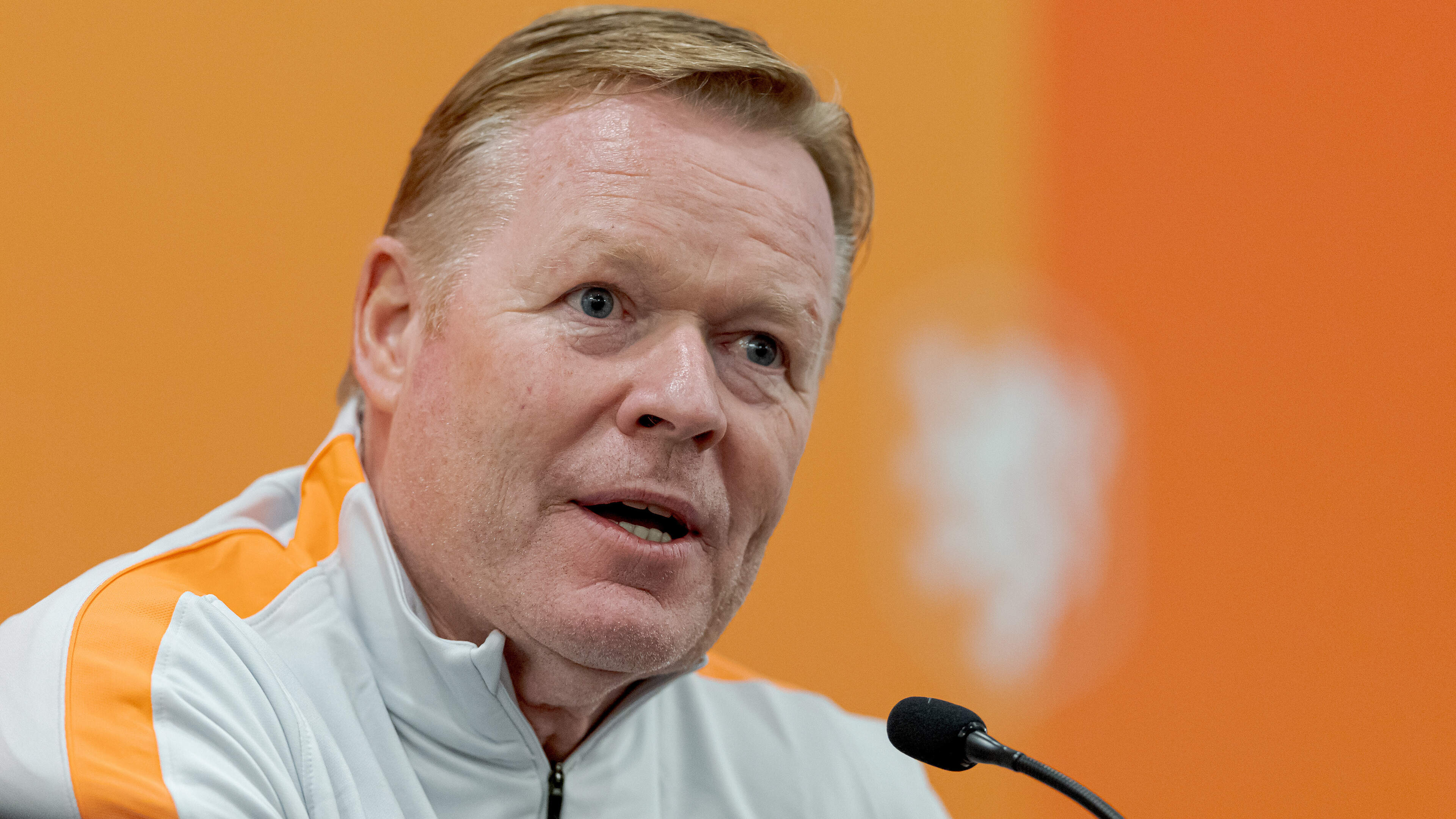 Bondscoach Ronald Koeman over gezondheidssituatie van zijn v