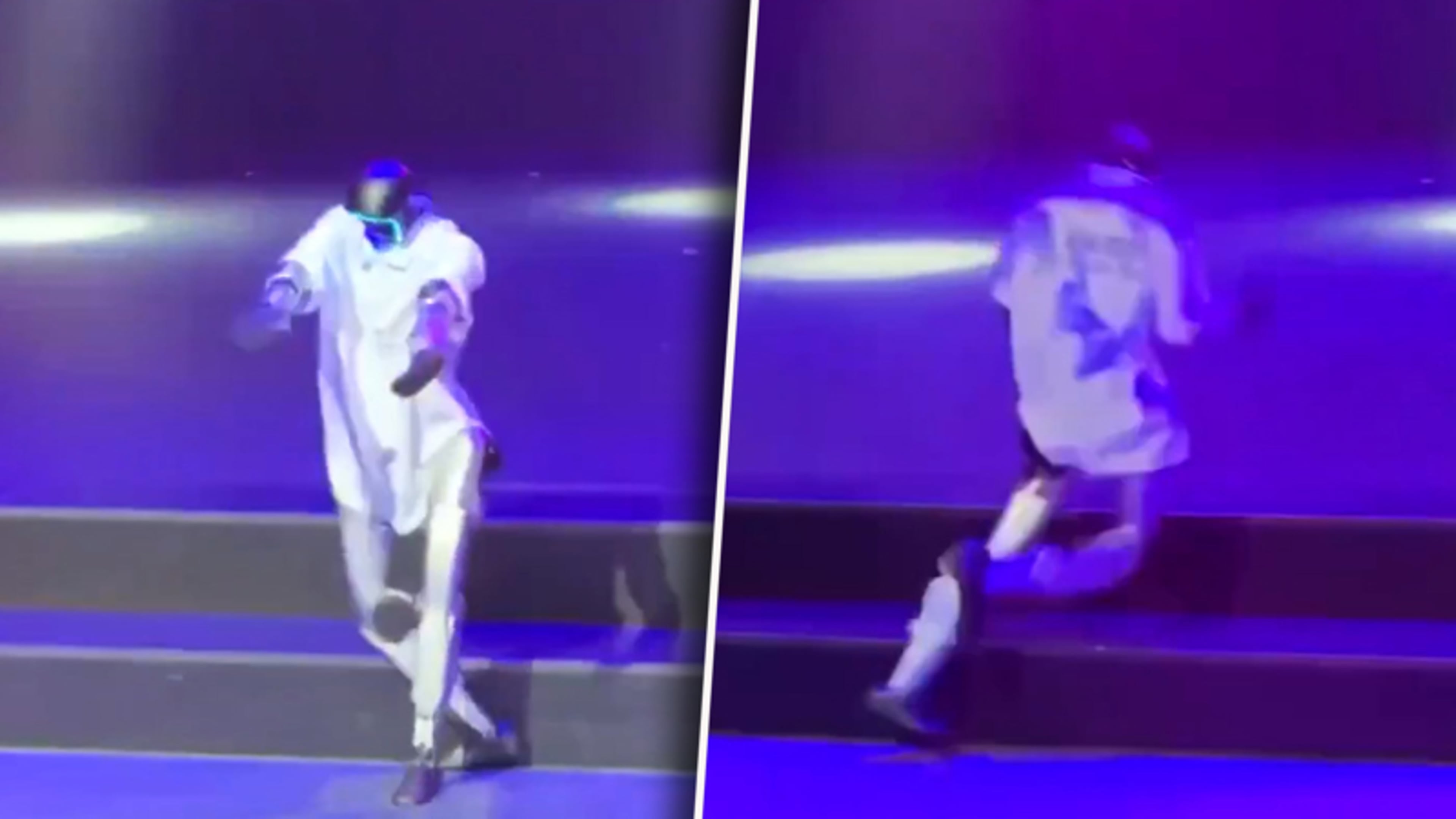 Hilarisch: knullige robot danst op Michael Jackson en valt