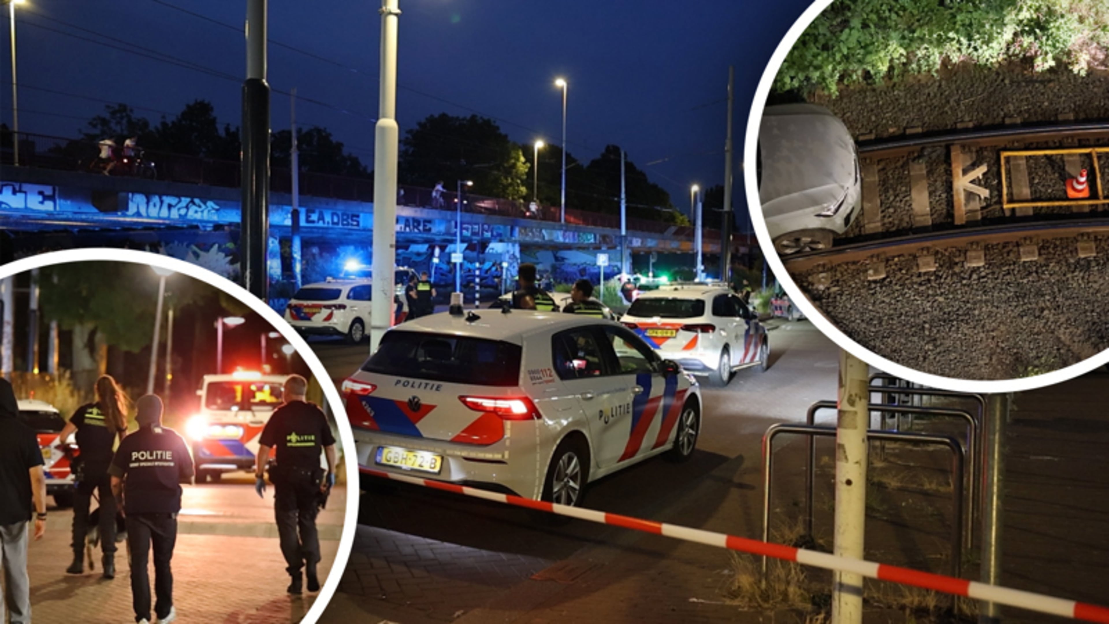 Grote politiemacht op de been na mogelijke ontvoering in Amsterdam