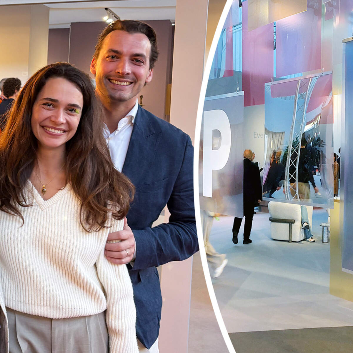 In de Amsterdamse RAI is van 2 tot en met 9 november de bekende kunstbeurs PAN te bezoeken. Op de eerste dag - alleen voor genodigden - was ook Thierry Baudet met zijn echtgenote aanwezig.