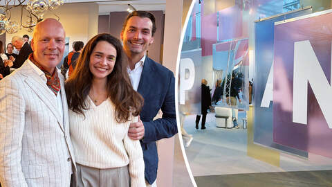 In de Amsterdamse RAI is van 2 tot en met 9 november de bekende kunstbeurs PAN te bezoeken. Op de eerste dag - alleen voor genodigden - was ook Thierry Baudet met zijn echtgenote aanwezig.