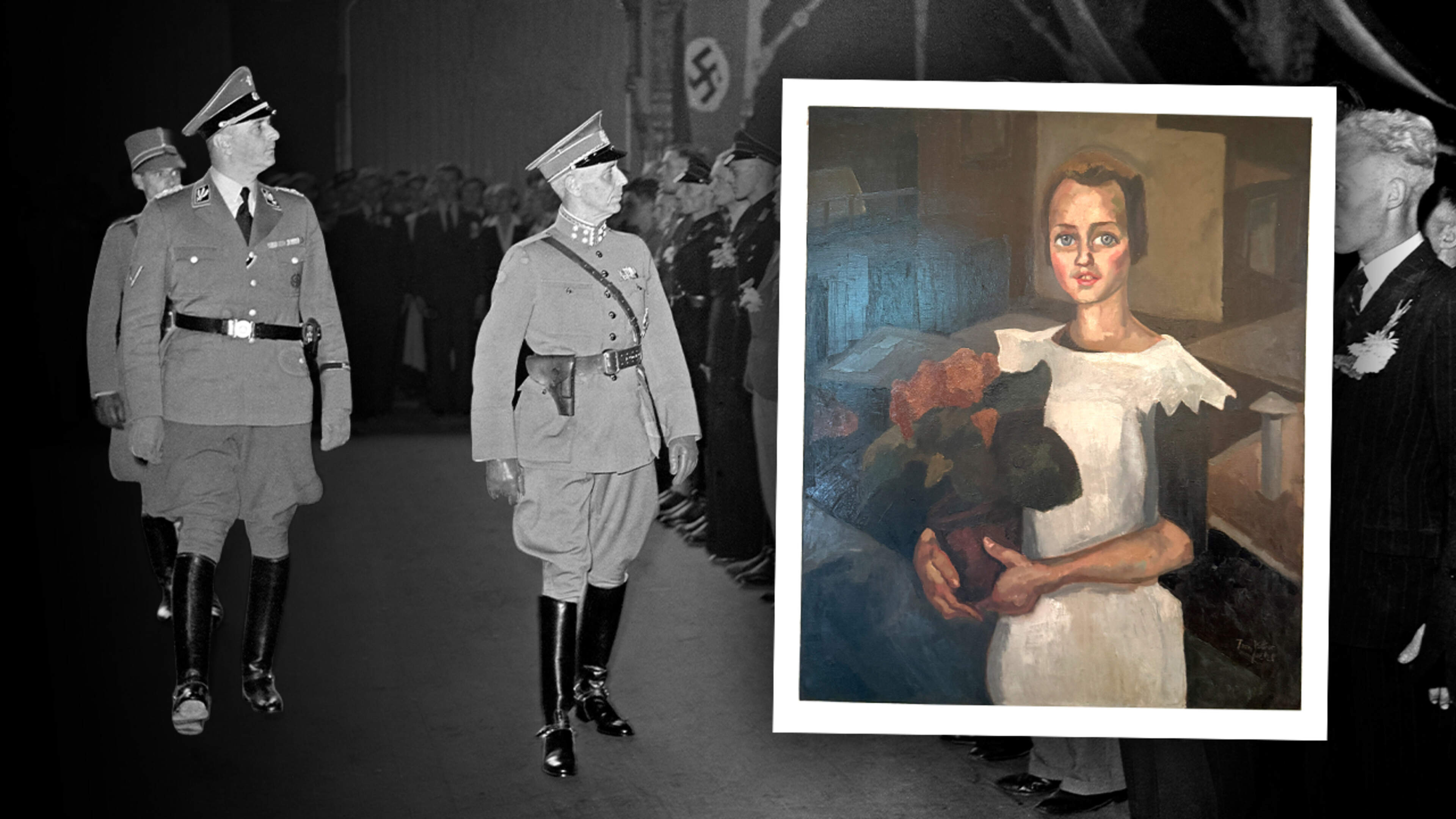 Geroofd schilderij uit Joodse Goudstikker-collectie blijkt al jaren aan muur Nederlandse erfgename SS-generaal Hendrik Seyffardt te hangen: ’Onverkoopbaar, aan niemand vertellen!’