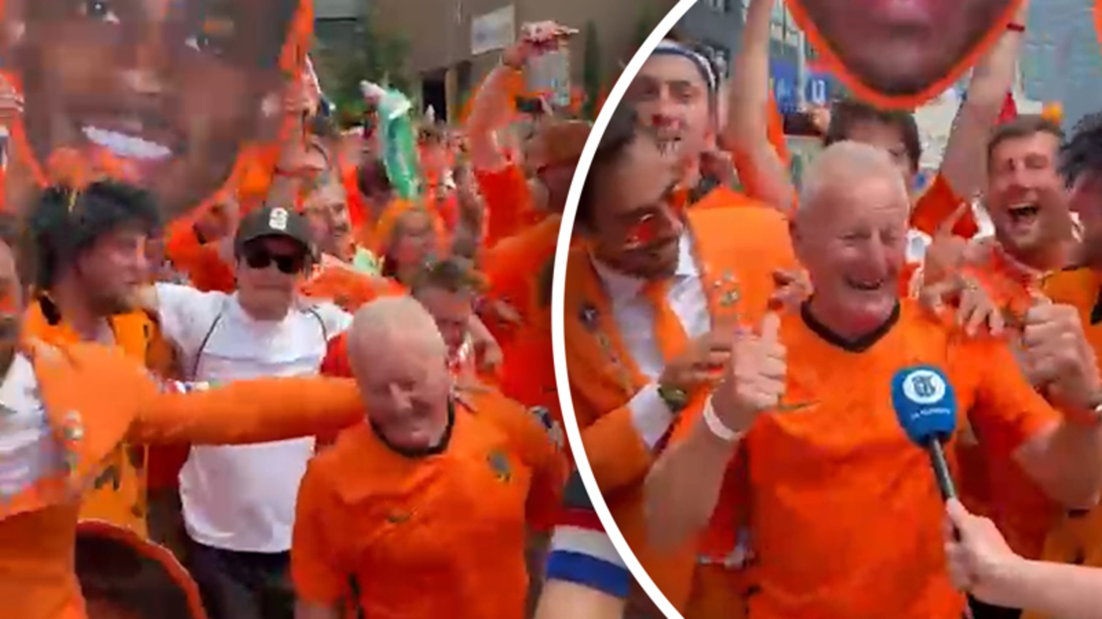 Chauffeur Oranjebus door het dolle op verjaardag: ‘Naar links, naar rechts!’