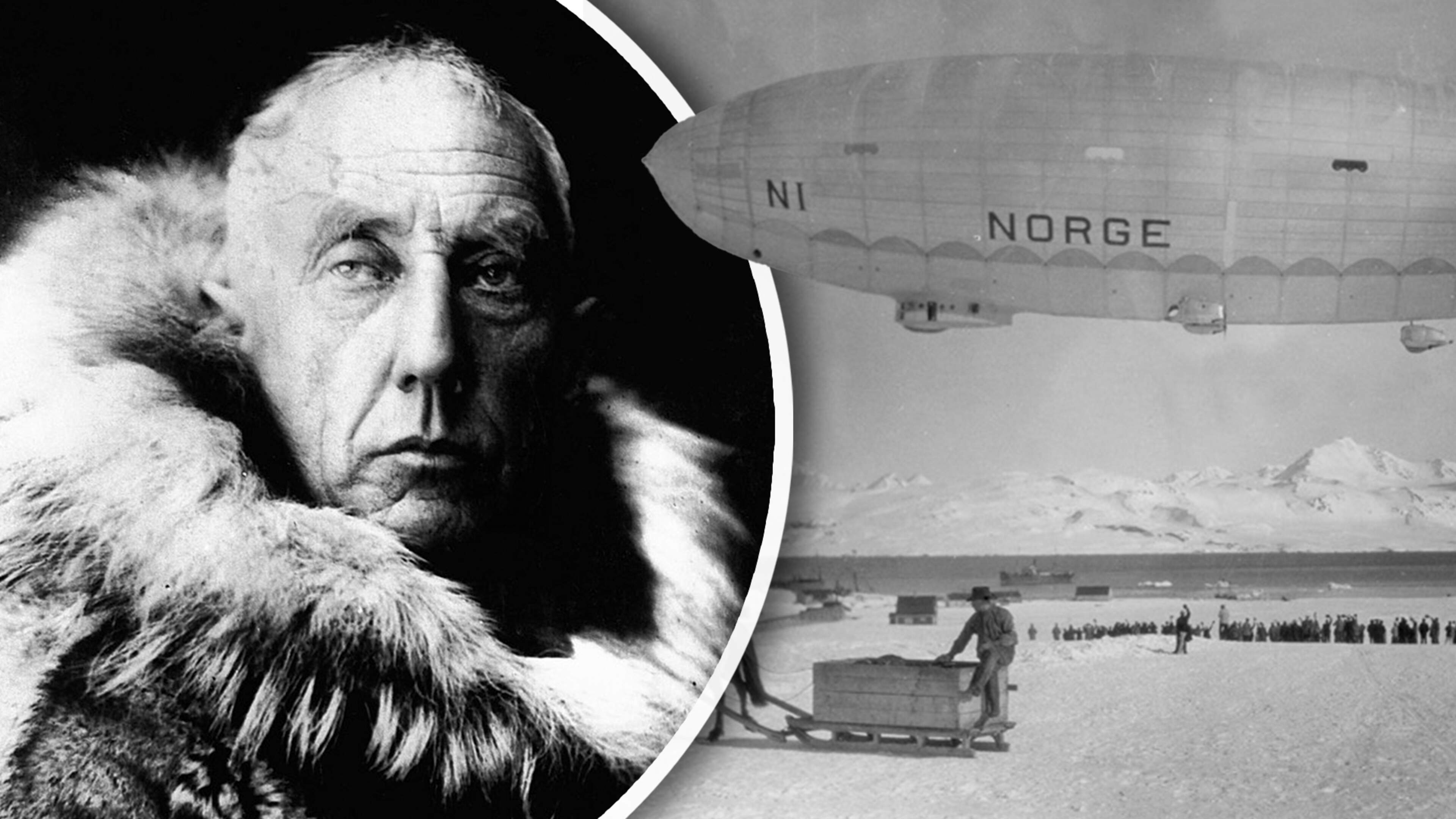 Race per zeppelin naar geografische Noordpool liep uit op ruzie: ’Een circus in de lucht’