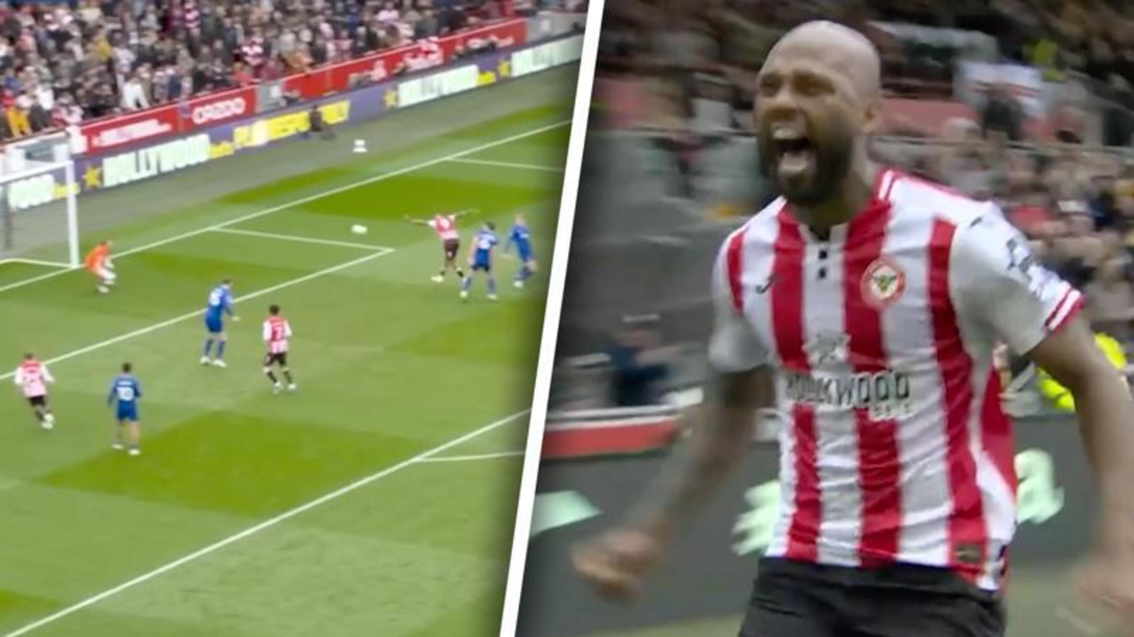 Videogoal: Raakt 'ie hem? Igor Thiago zet Brentford opnieuw op voorsprong