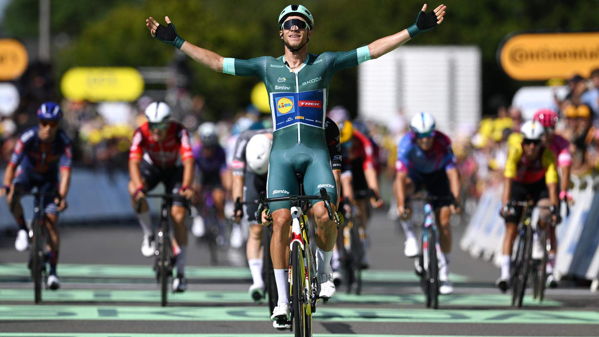 Jonathan Milan wint!