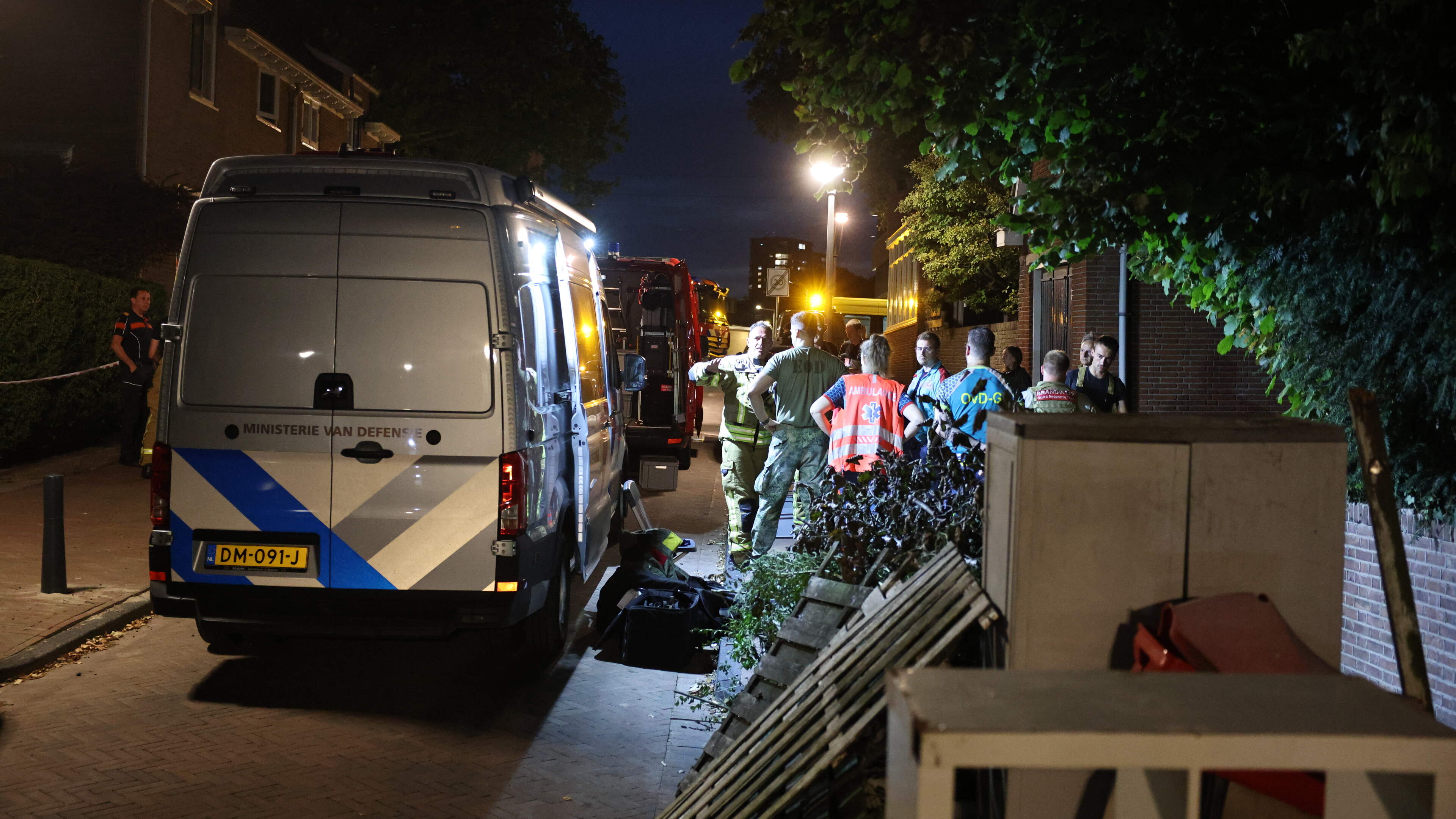 Mogelijk explosief gevonden in tuin van woning in Rotterdam