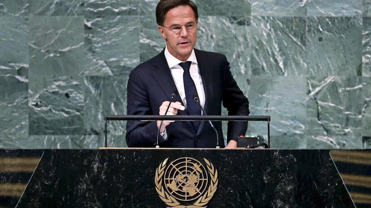 Rutte bij VN: ’Poetin laat het niet bij Oekraïne als we hem niet ...