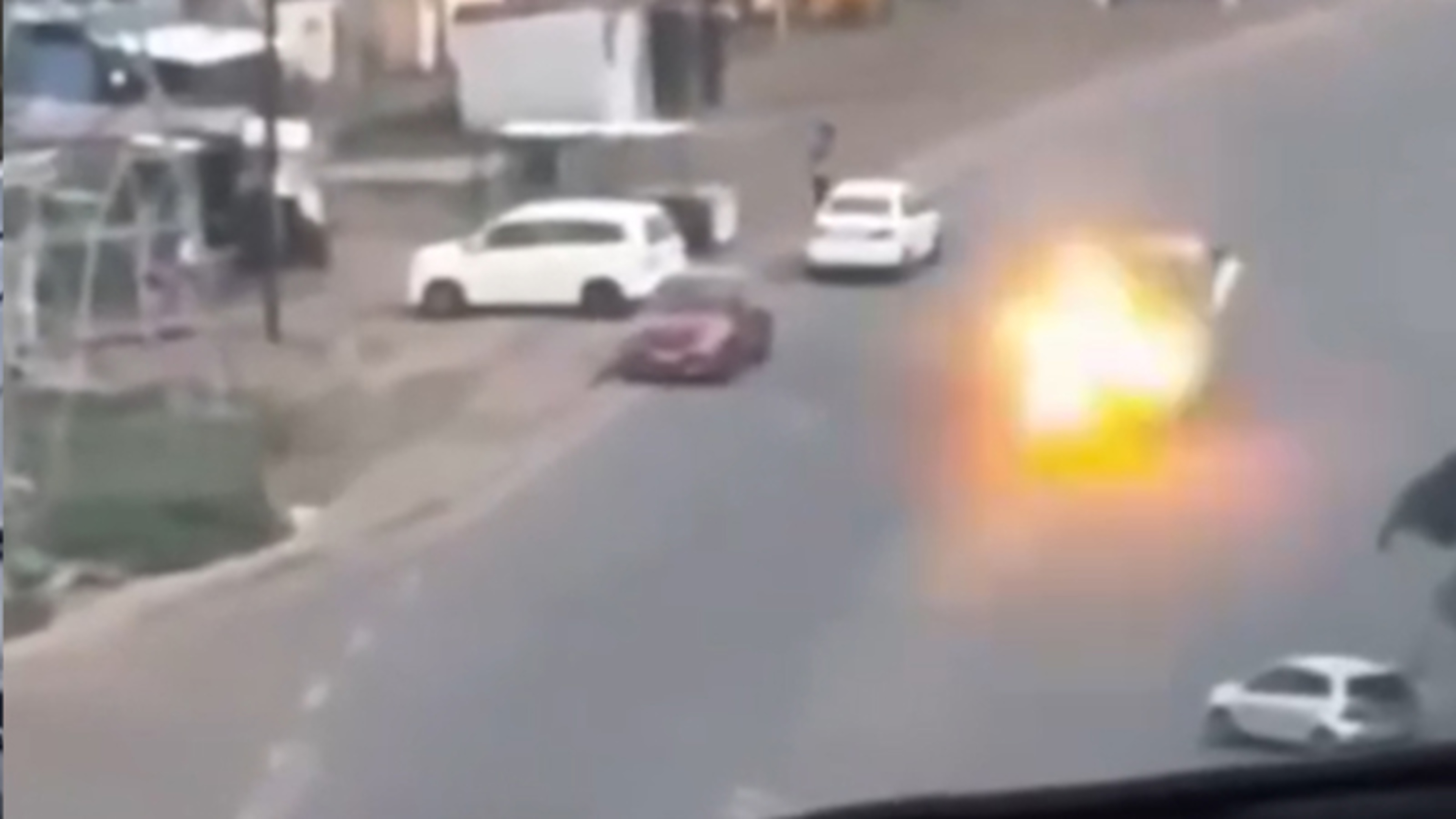 Heftige explosie bij overval op geldtransport in Zuid-Afrika