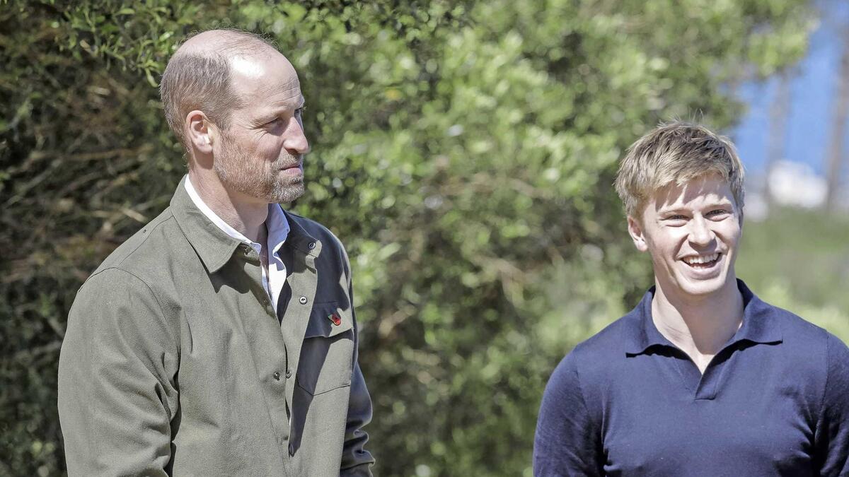Prins William samen op stap met zoon van Steve Irwin | De Telegraaf