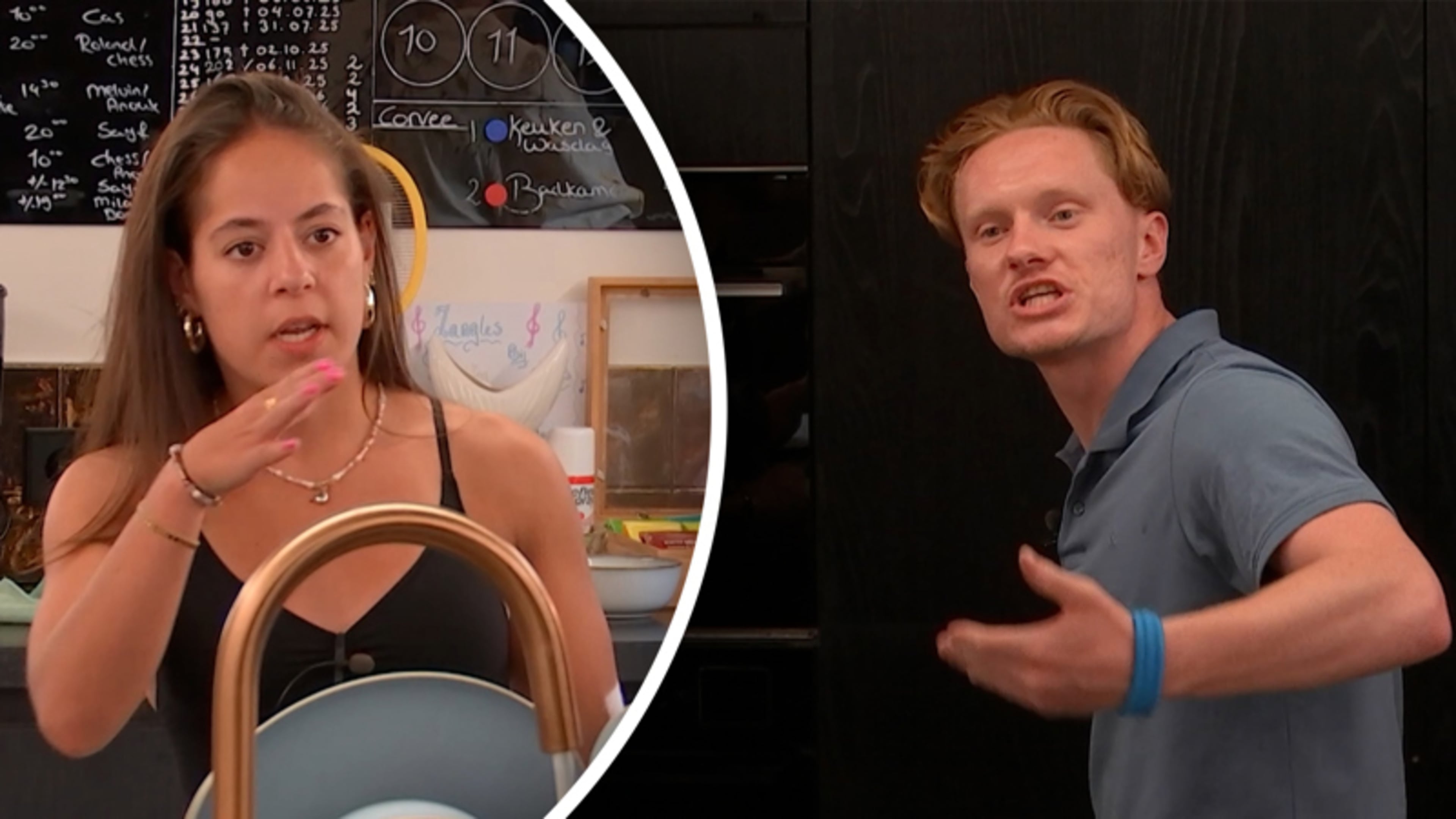 Felle ruzie in realityshow om vuile vaat: ‘Je moet je muil houden!’
