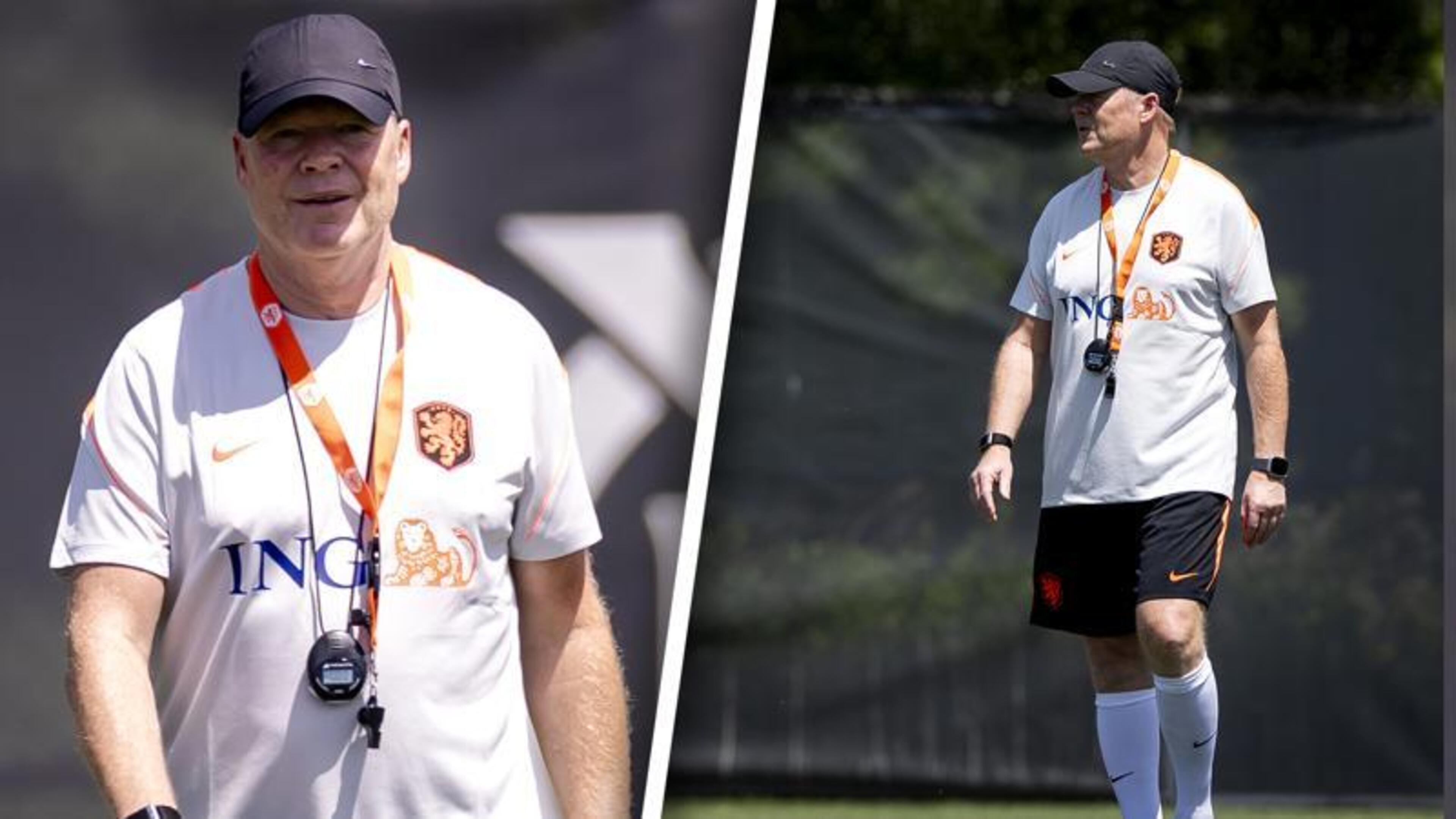 'Dat geeft Ronald Koeman via de media door aan zijn spelers'