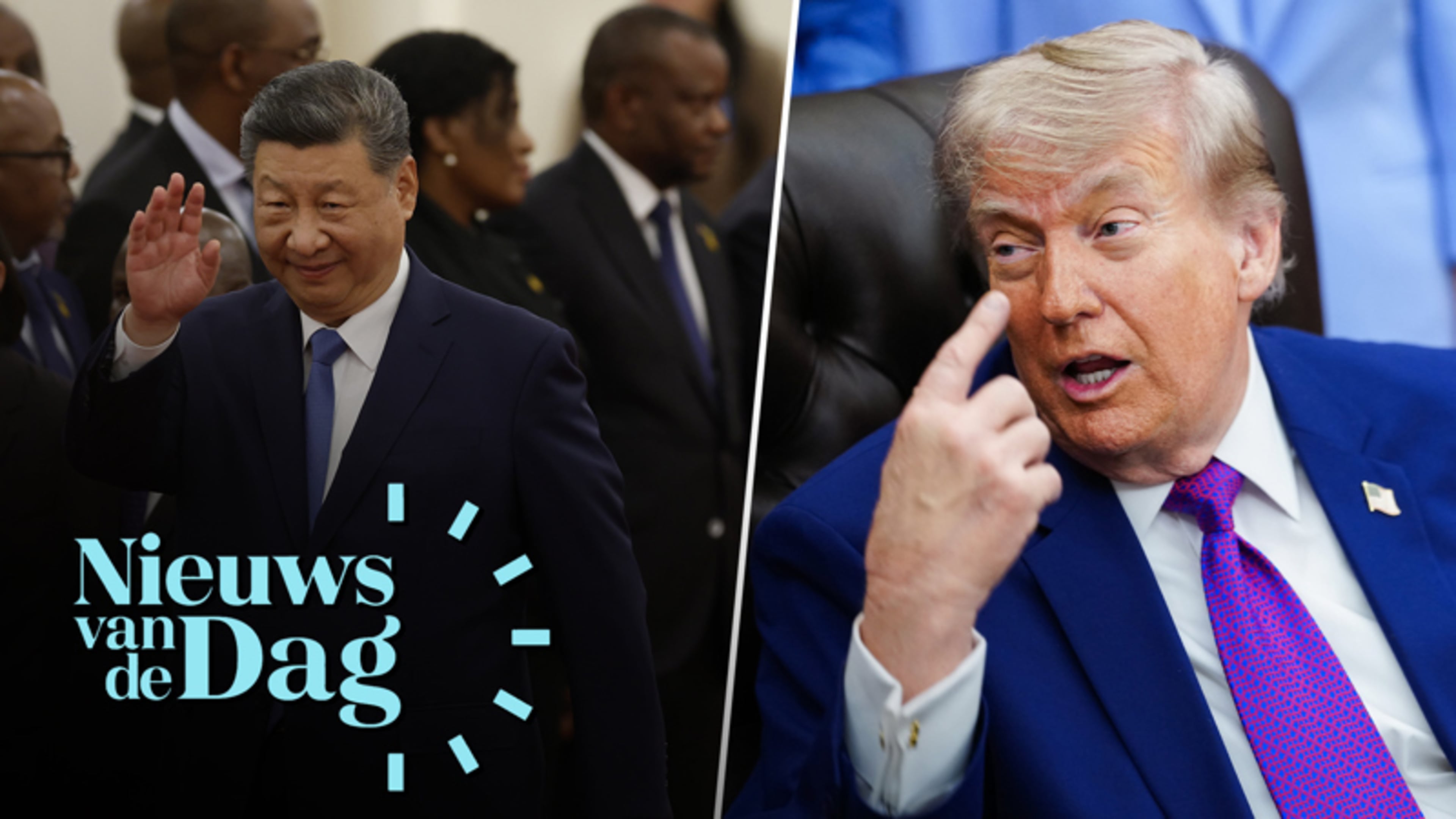 Trump op missie naar China: ‘Aartsrivalen bij elkaar’