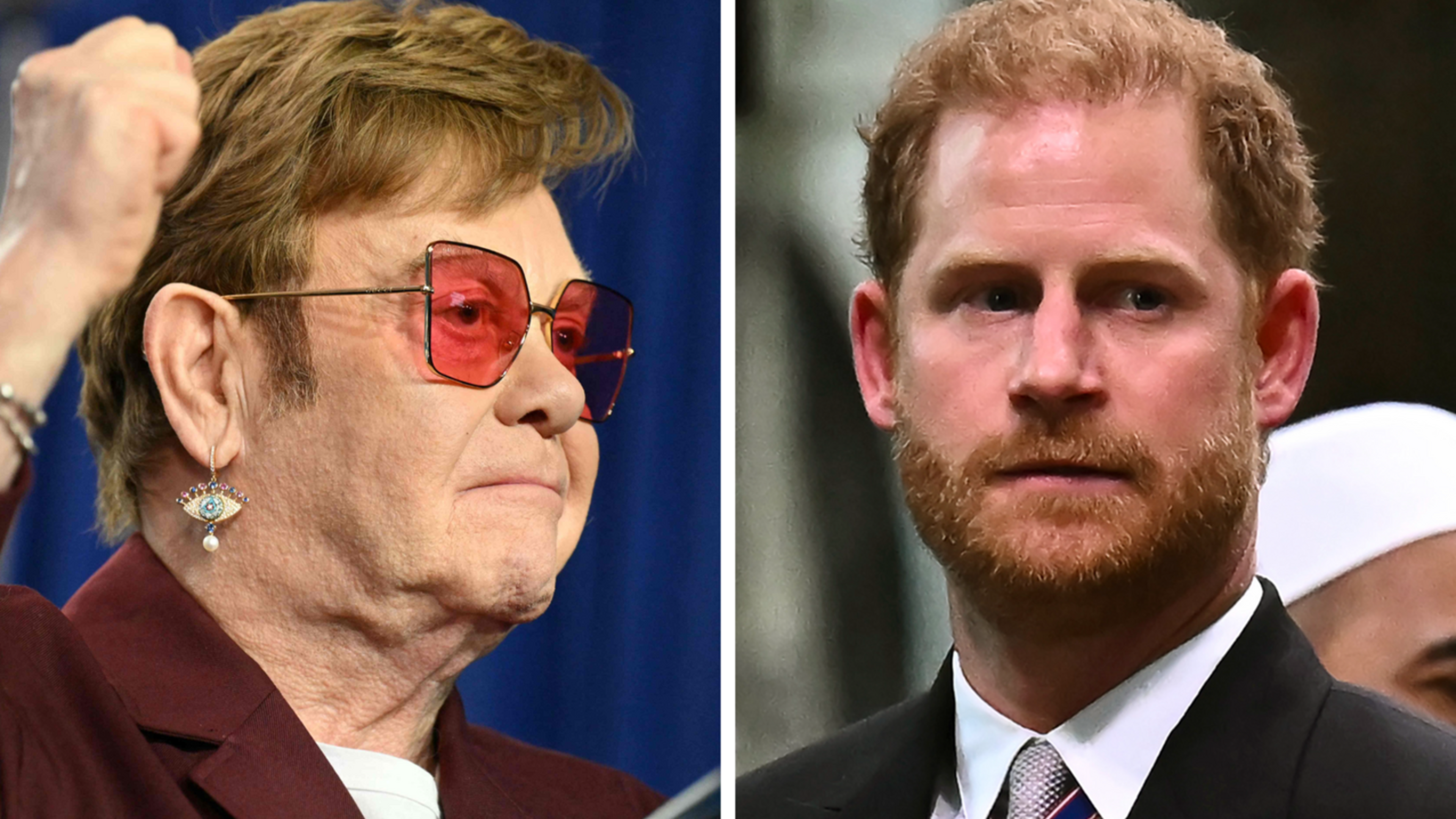 Prins Harry moet voorlopig Elton John niet meer bellen: ’Ik ben geen geldautomaat’