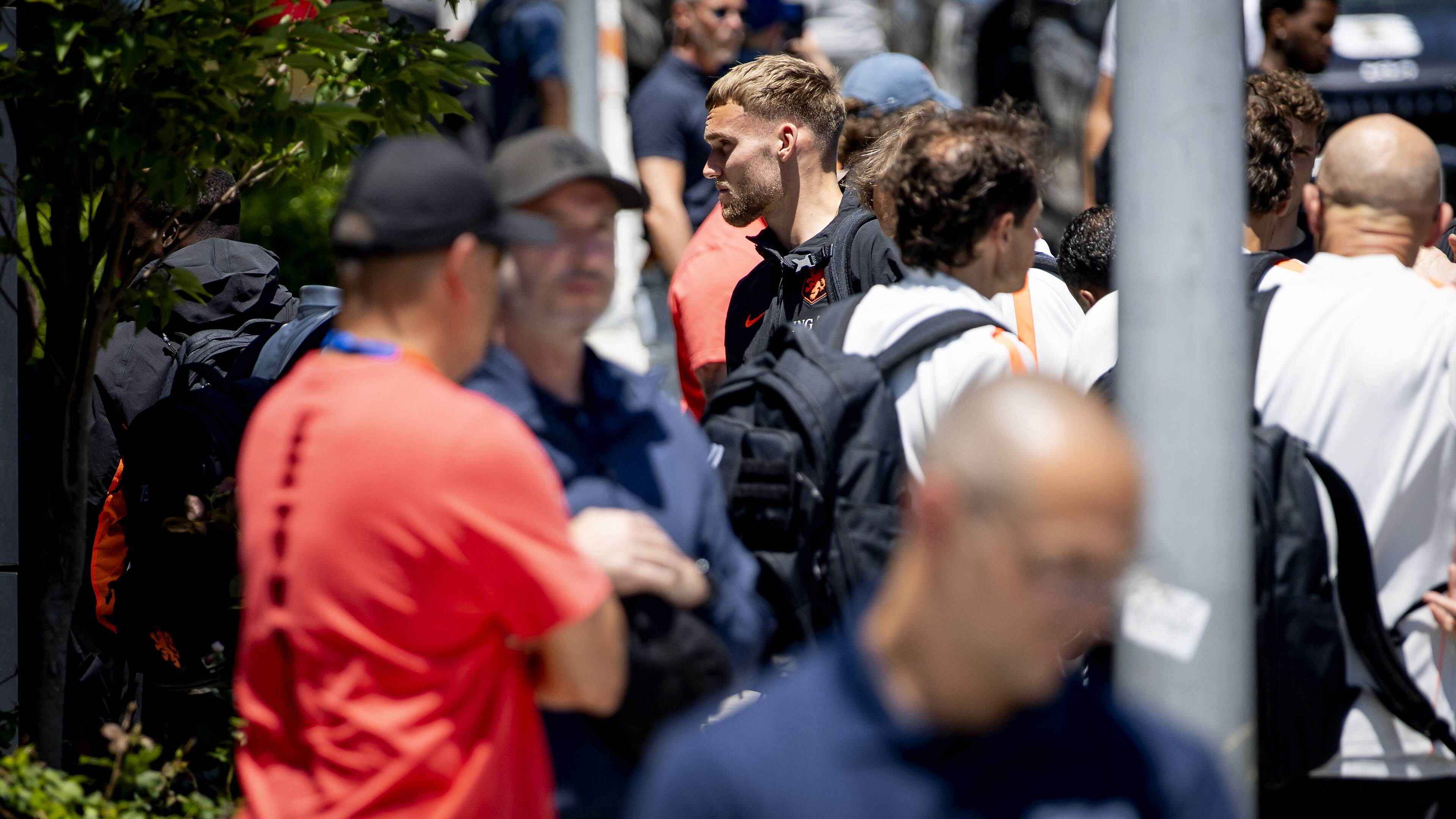 Nederlands elftal arriveert in Kansas City mét Bart Verbrugg