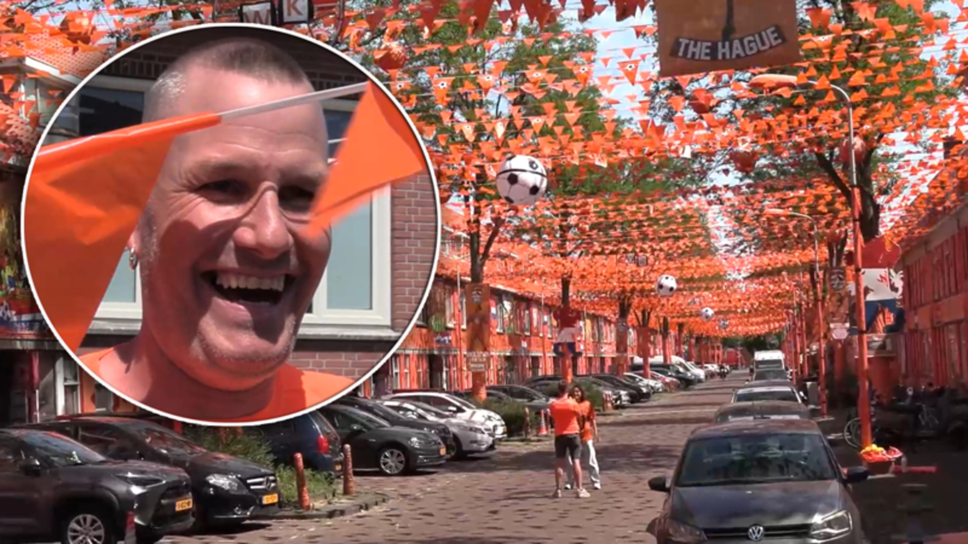 Haagse Oranjestraat hoopvol: 'Dan gaan we naakt over straat!'