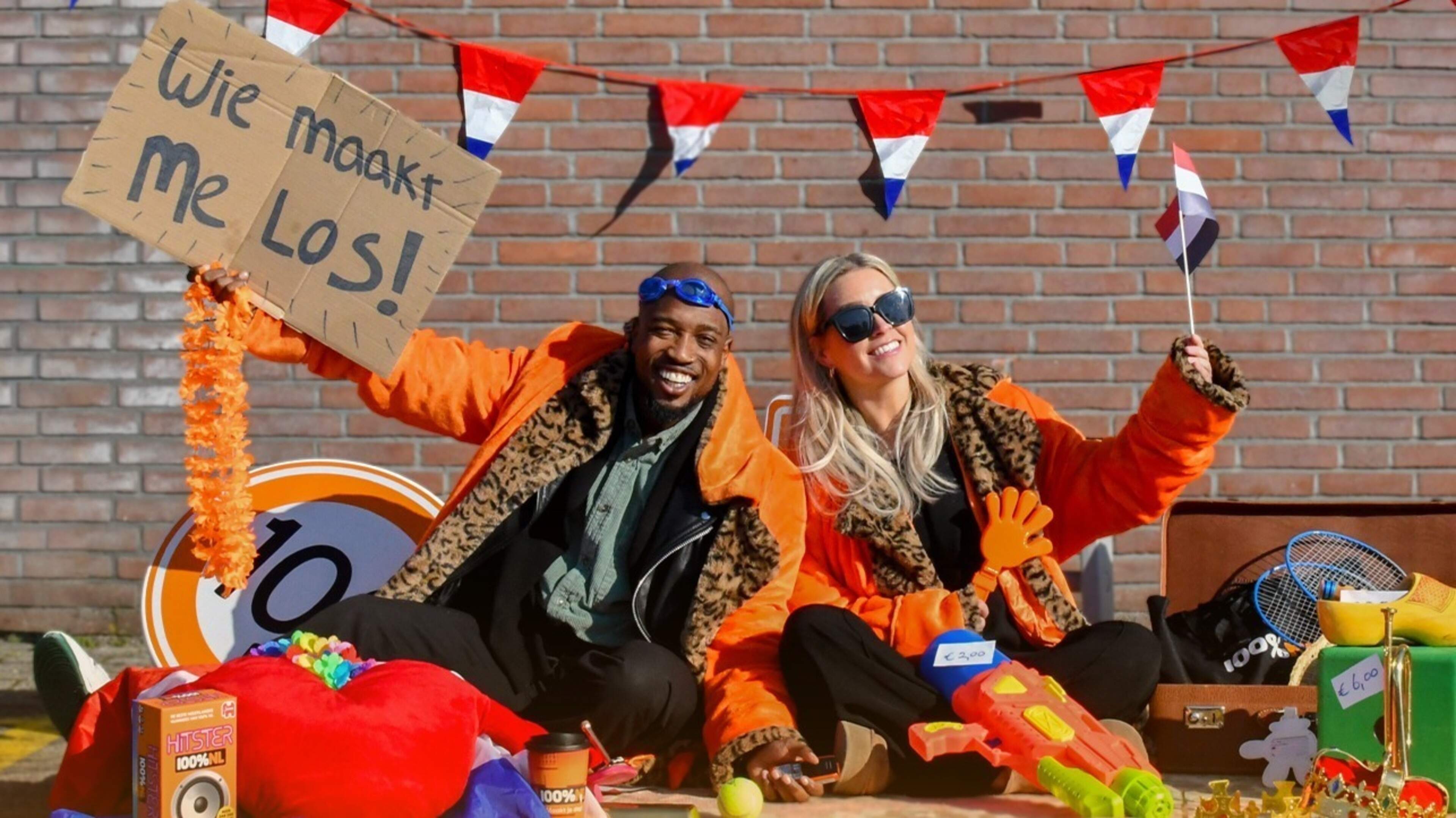 100% NL houdt vrijmarkt met opdrachten voor spullen van artiesten