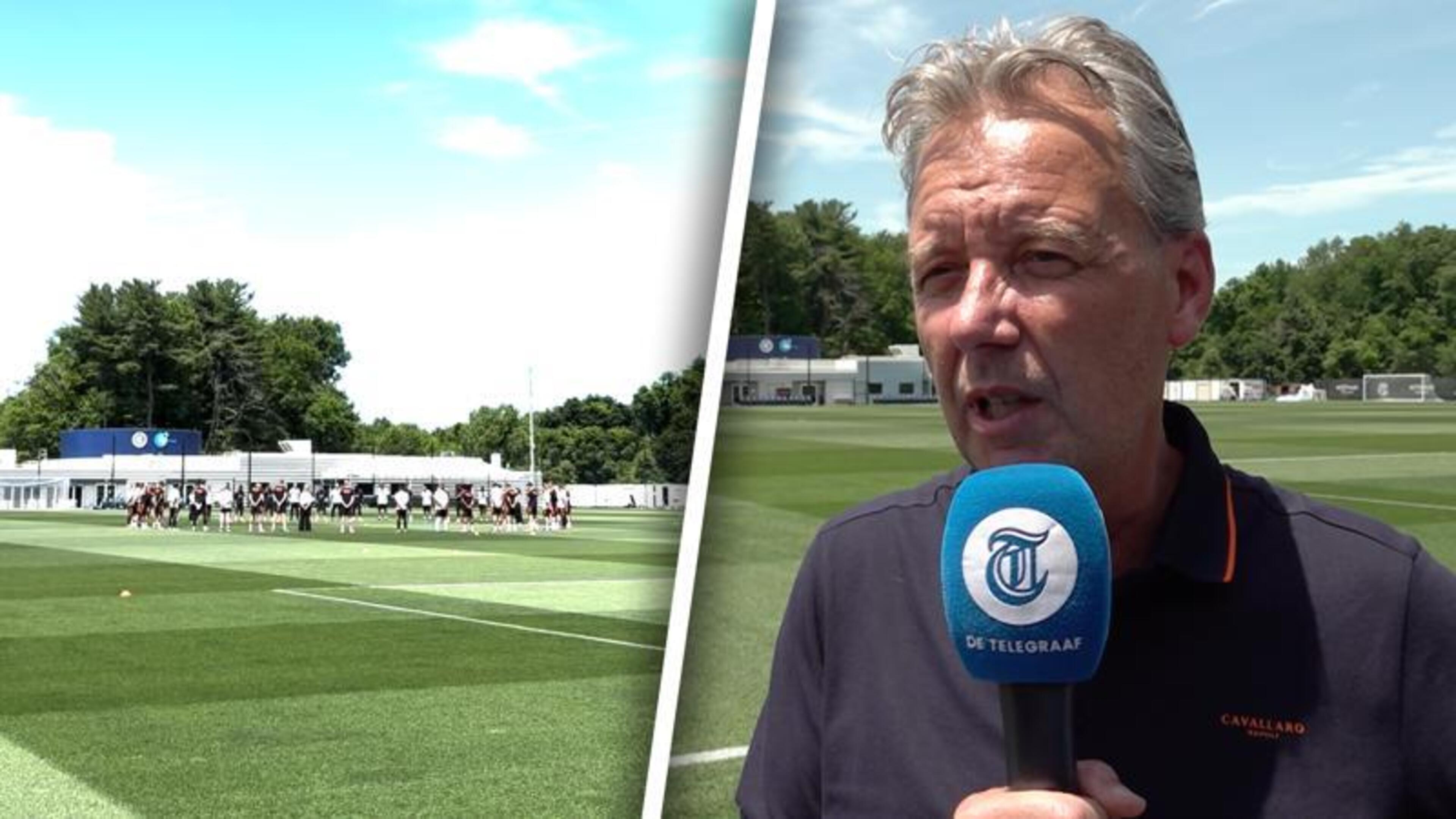 Bijzonder moment op eerste training Oranje in Amerika: 'Dit zie je niet vaak'