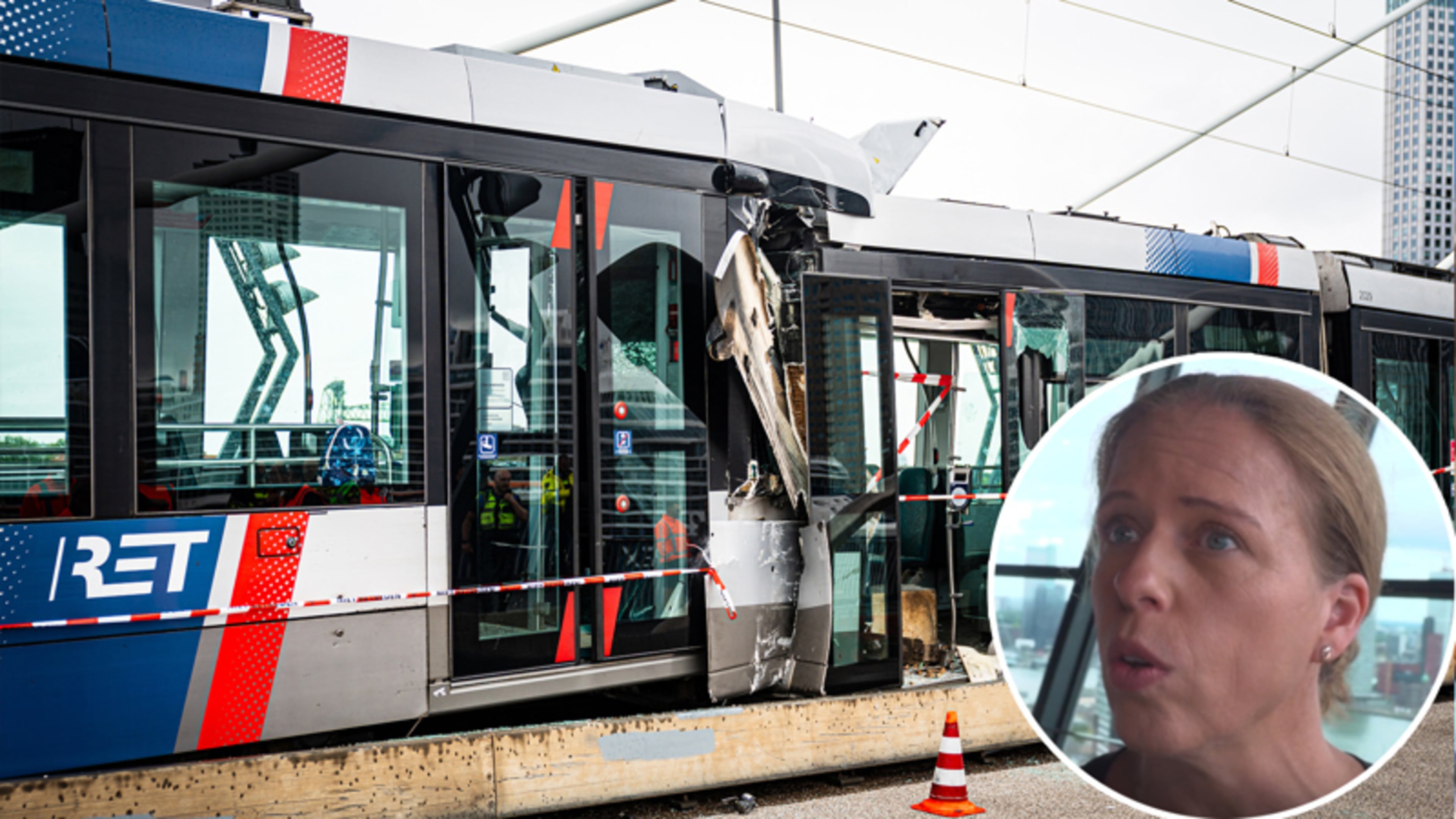 Carola Schouten over tramongeluk Erasmusbrug: ‘Enorme impact’